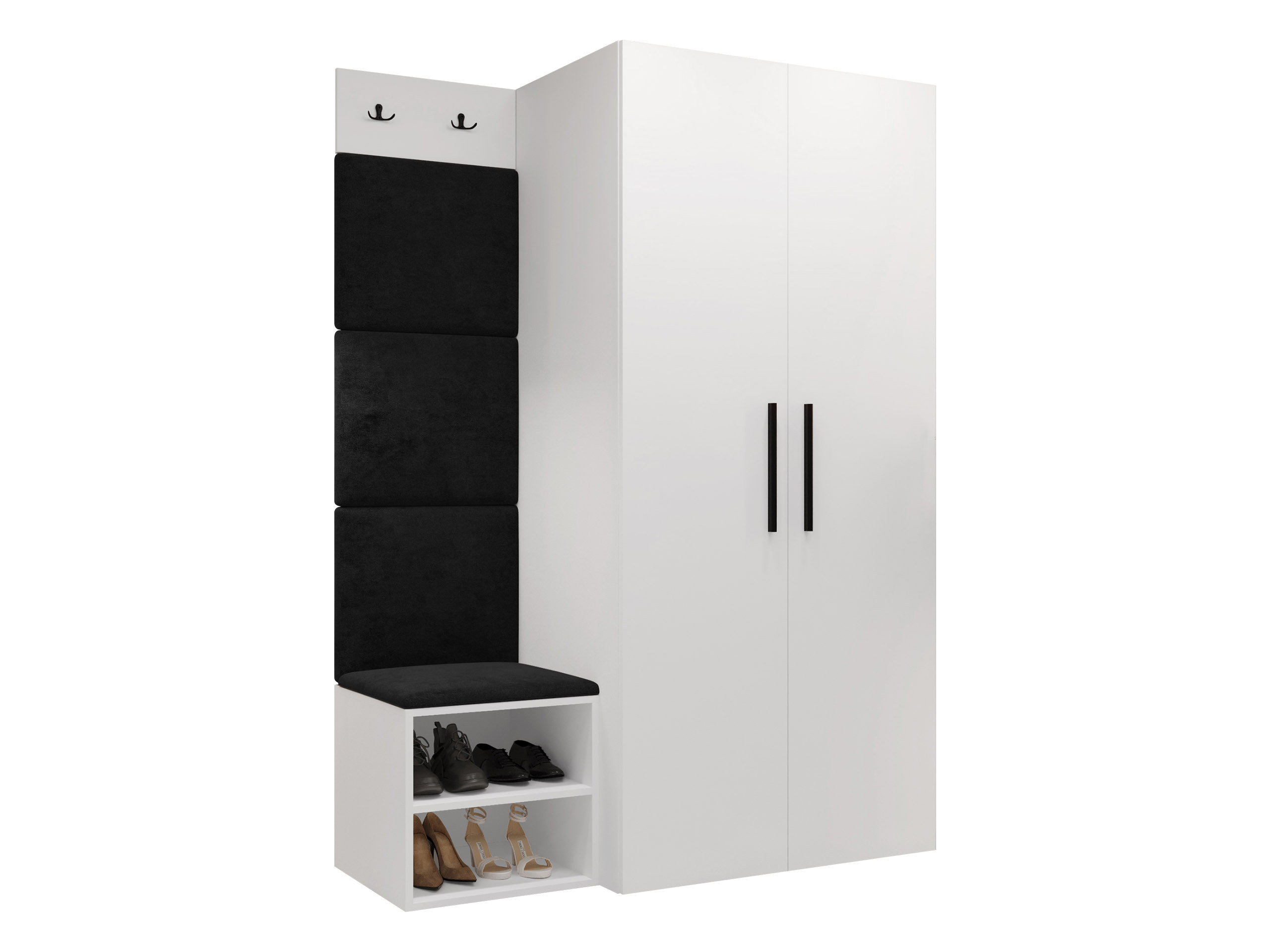 Hallway set Nitos IV (White)