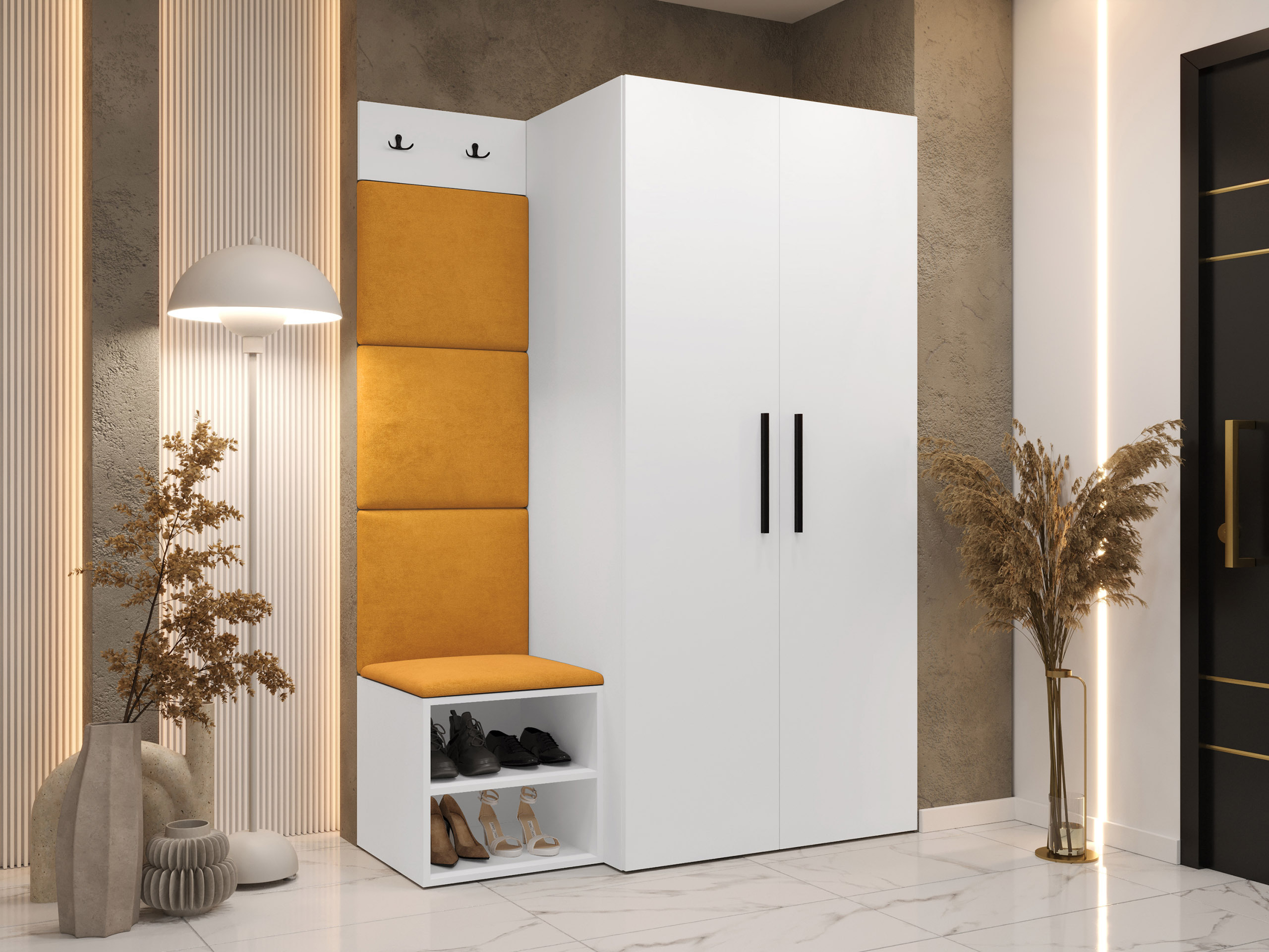 Hallway set Nitos IV (White)