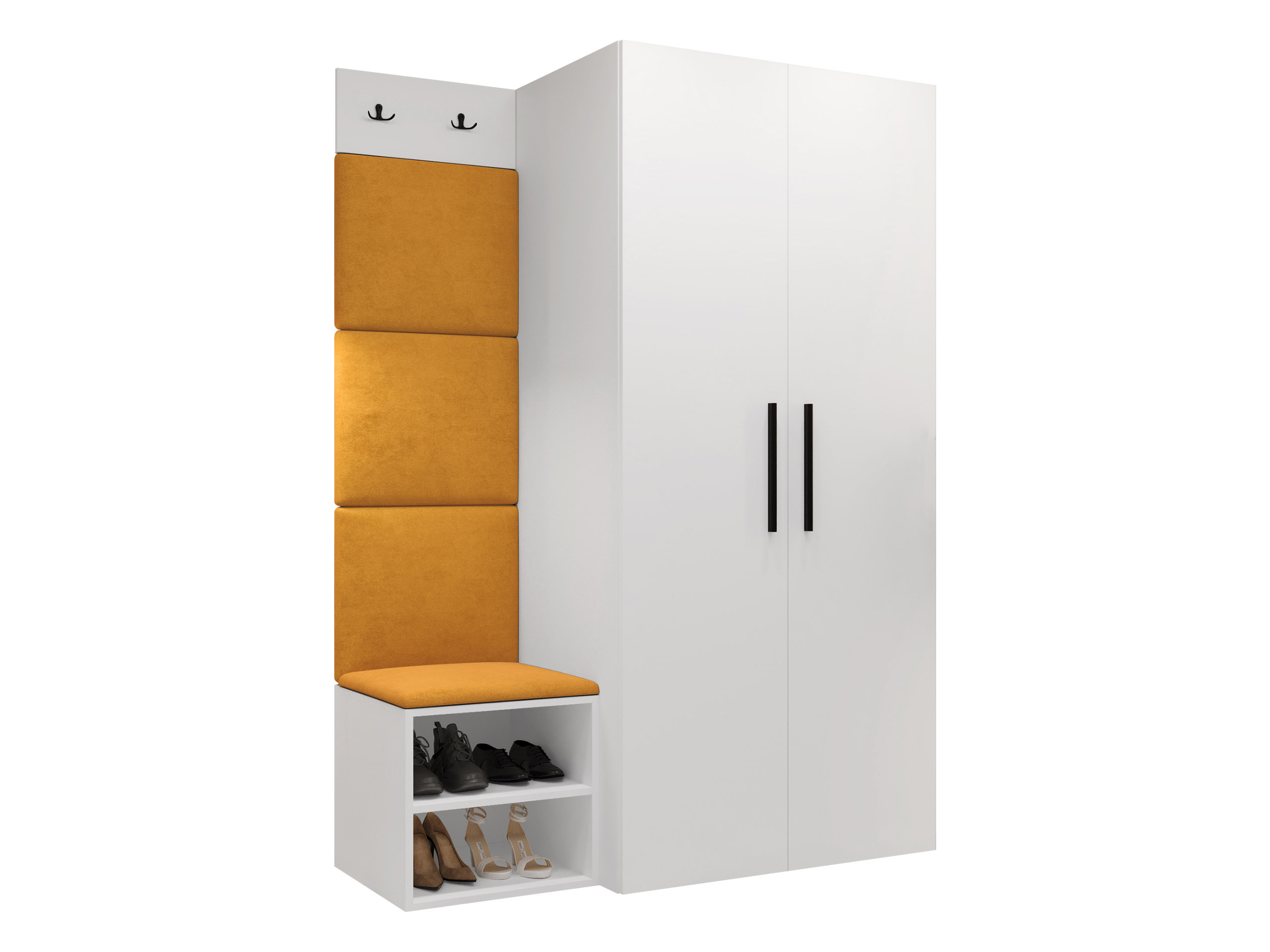 Hallway set Nitos IV (White)