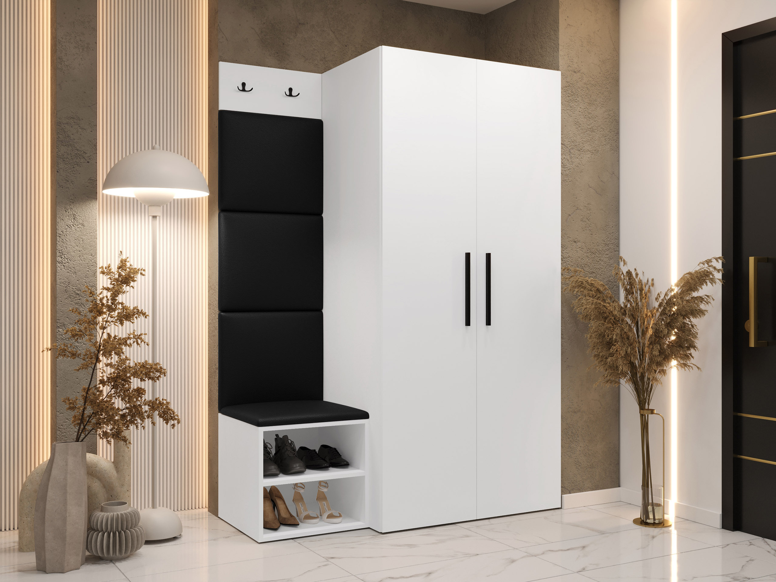 Hallway set Nitos IV (White)