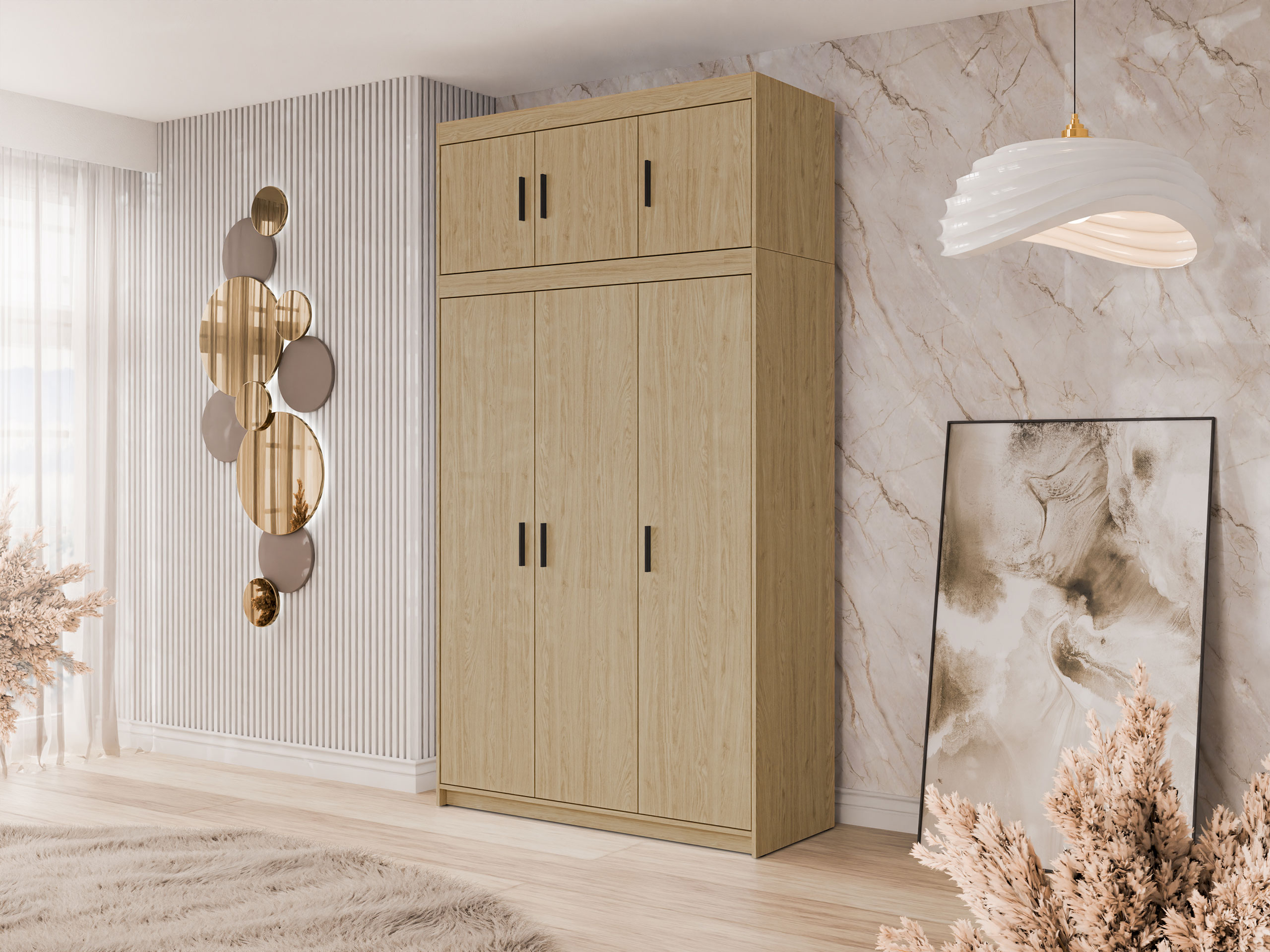 Wardrobe Novduni 104 (Oak)