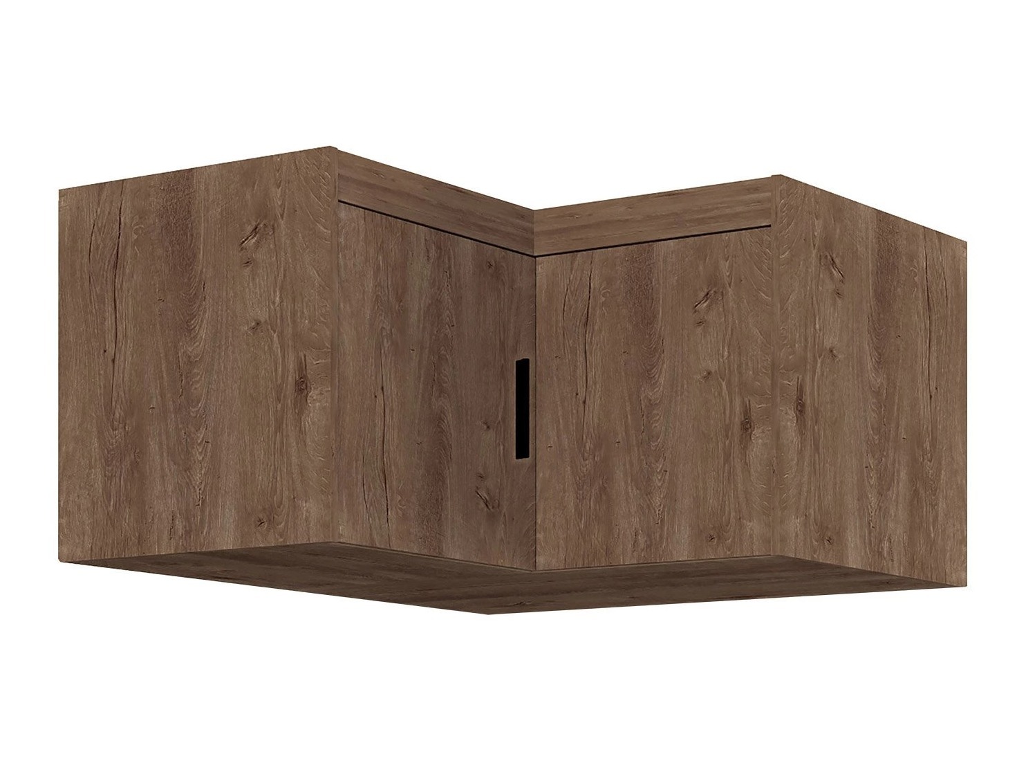 Corner cabinet Novduni 118 (Lefkas oak)