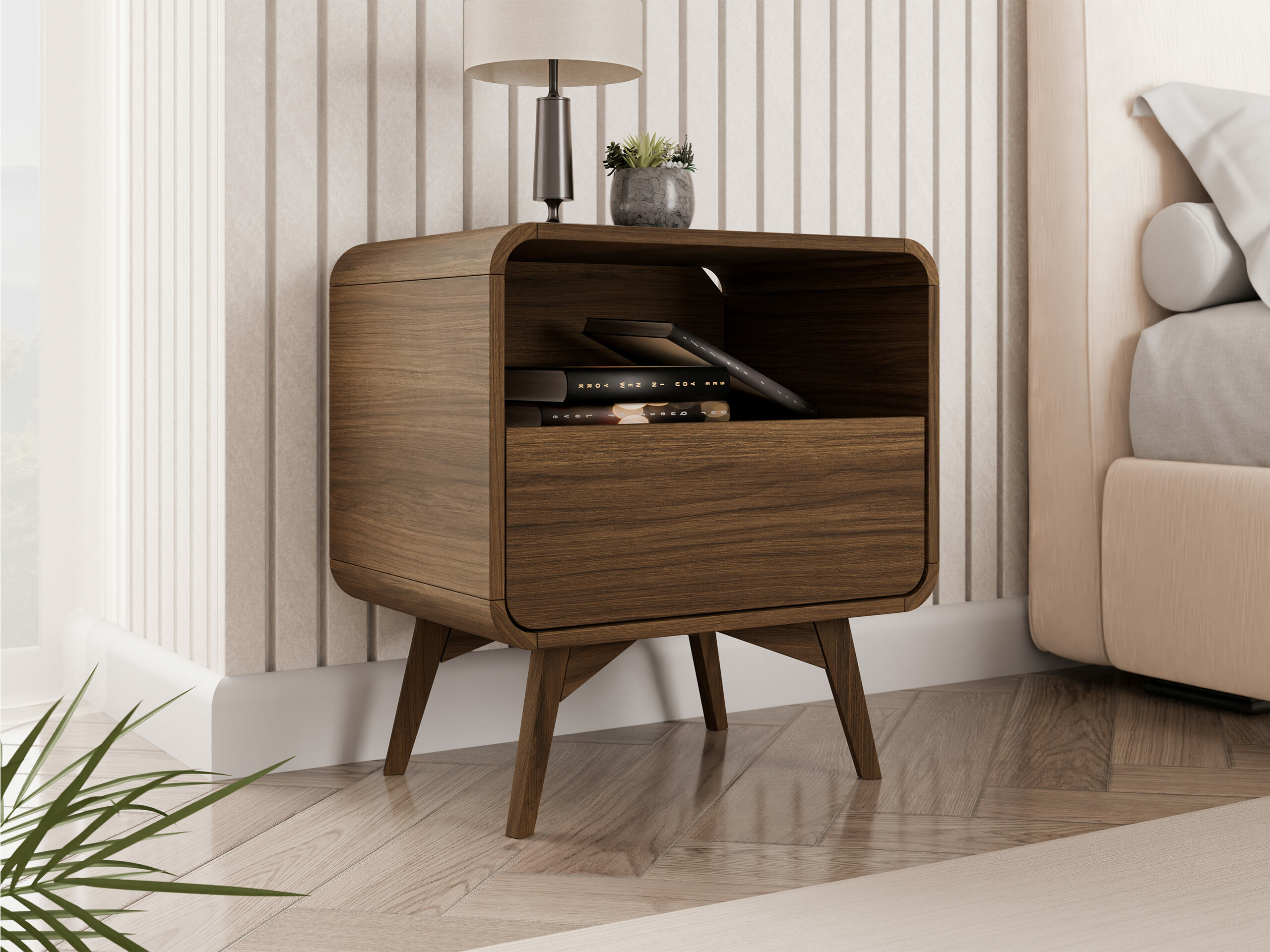 Bedside table Talsalo 106