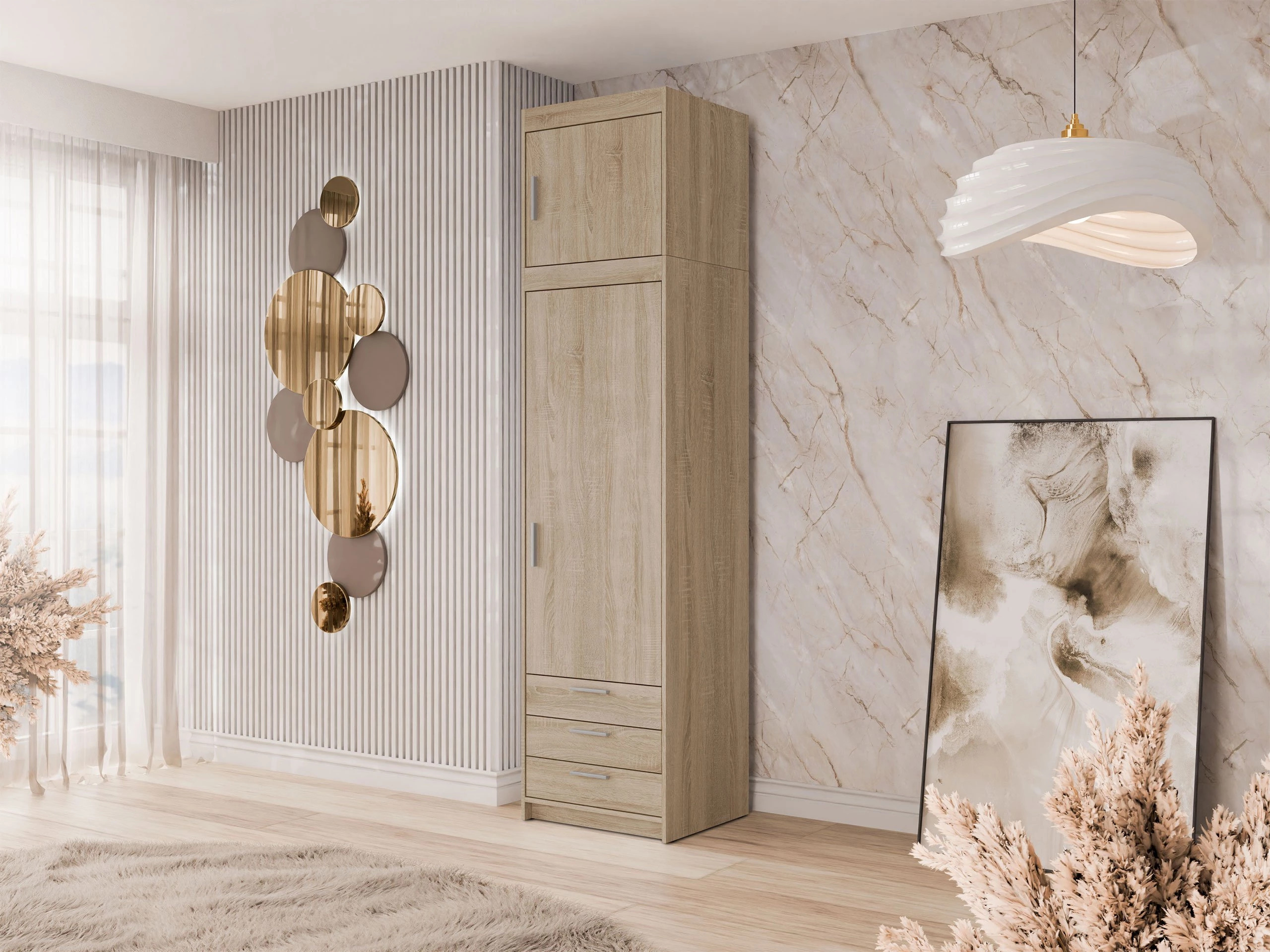 Bookcase Novduni 111 (Sonoma oak)