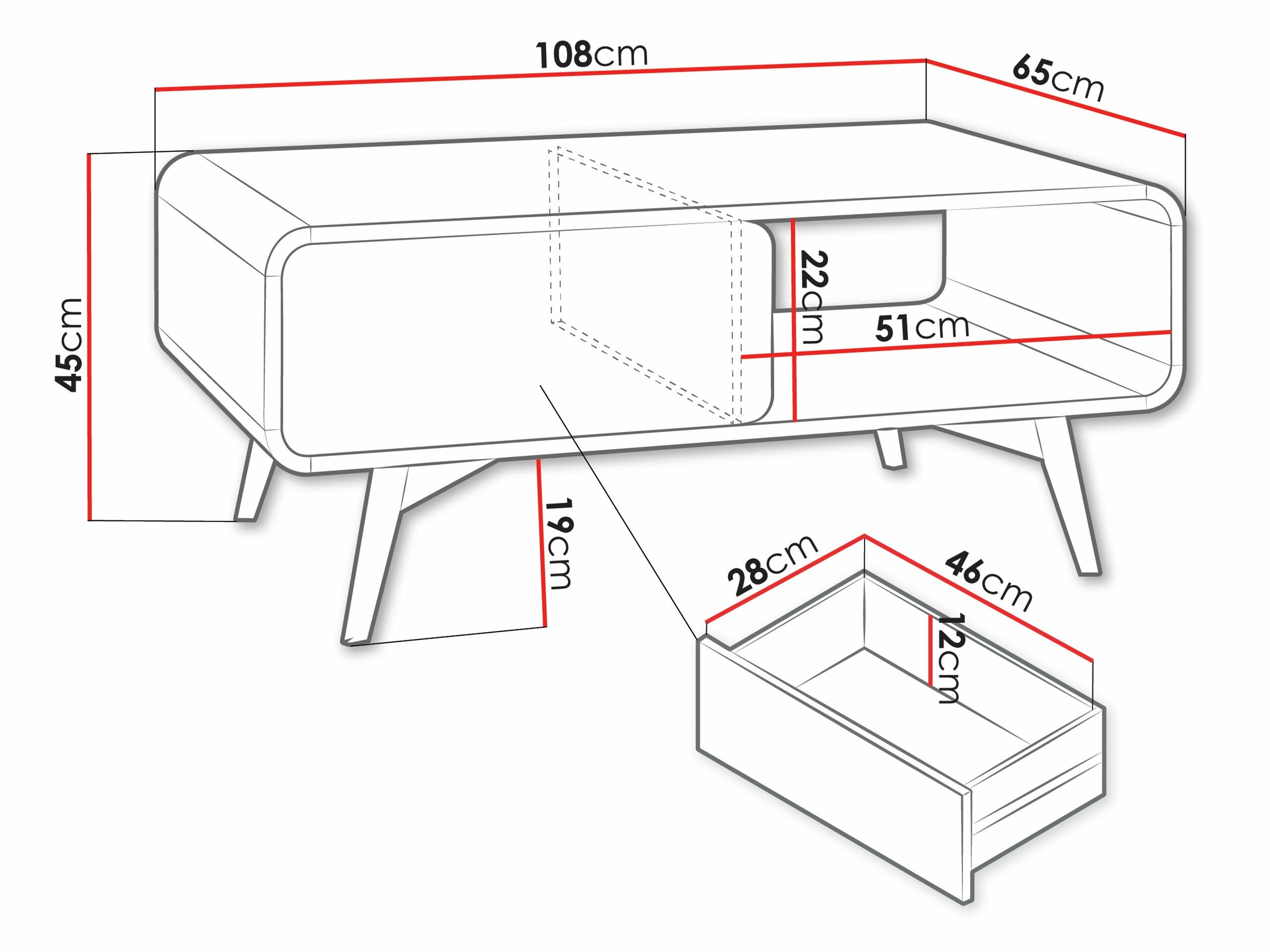 Coffee table Talsalo 105