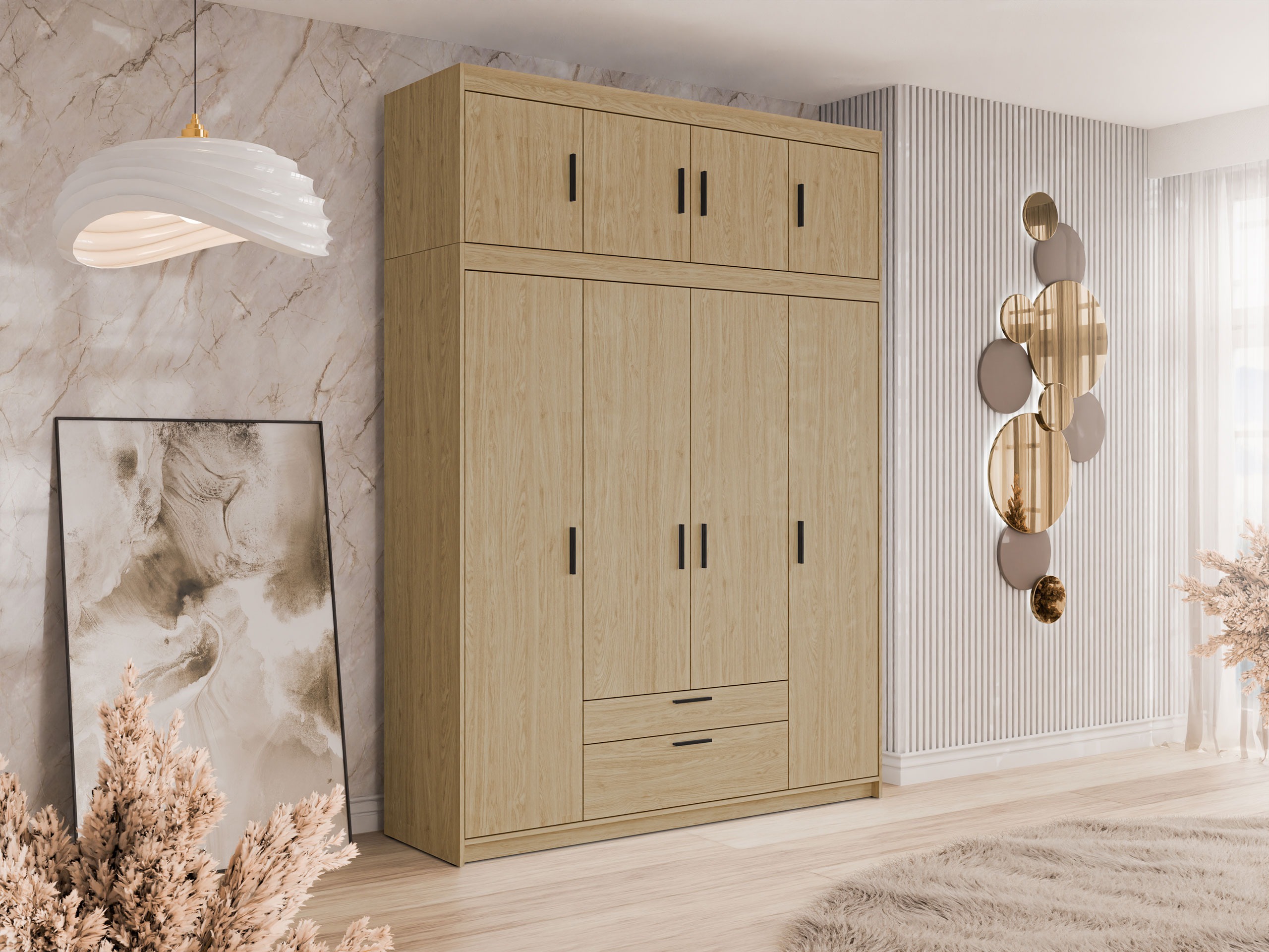 Wardrobe Novduni 106 (Oak)