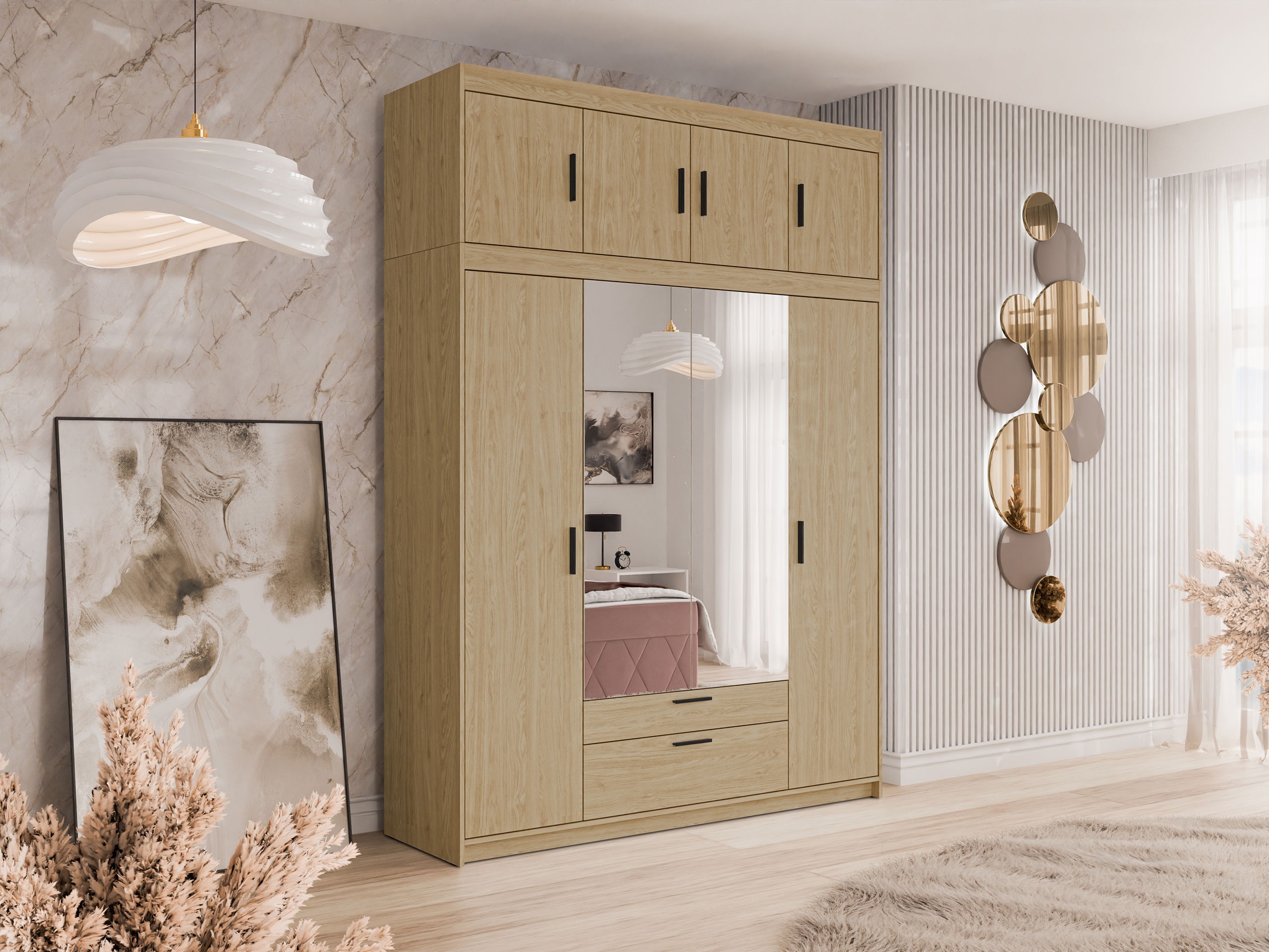Wardrobe Novduni 109 (Oak)