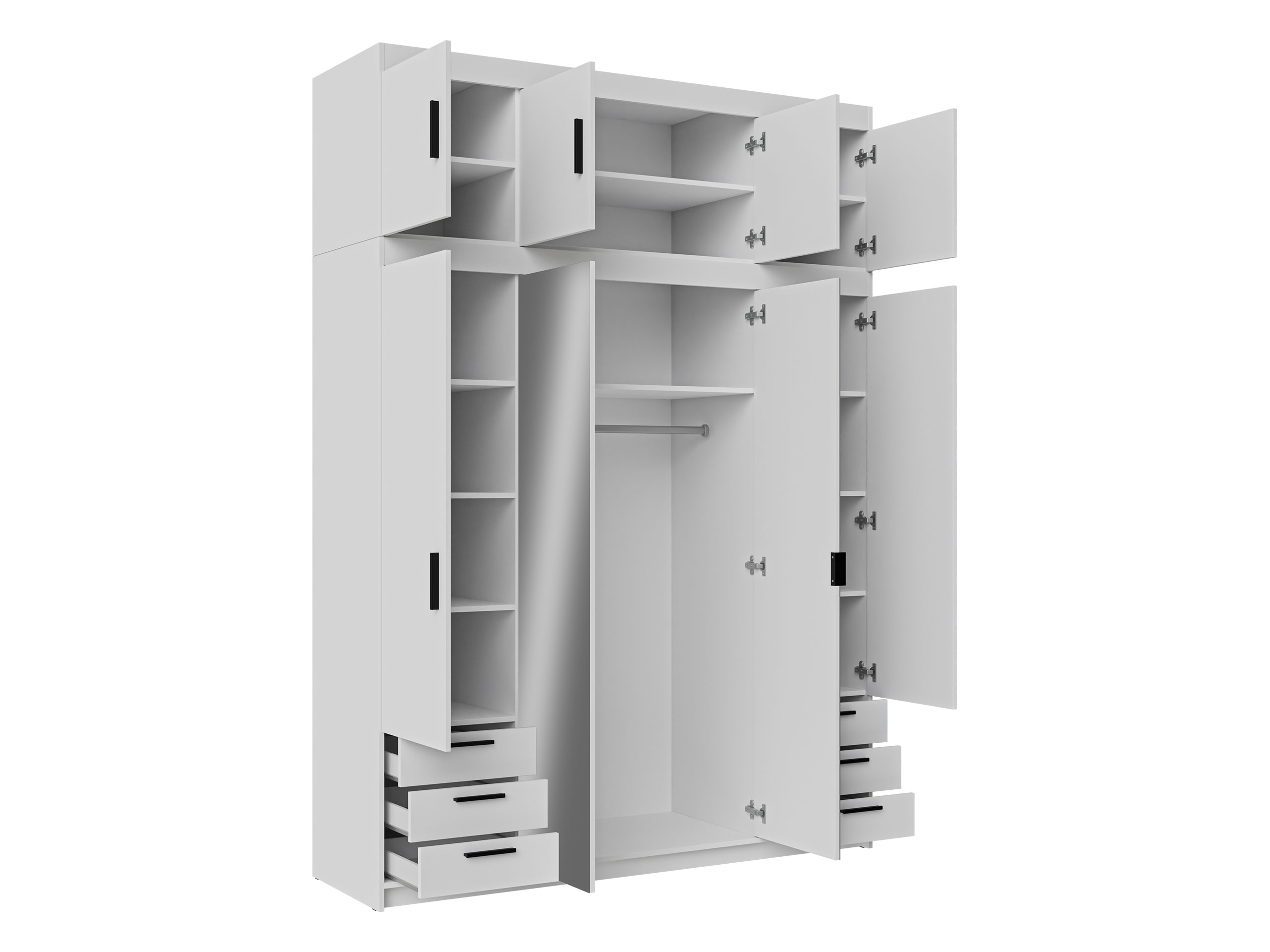 Wardrobe Novduni 120 (Lefkas oak)