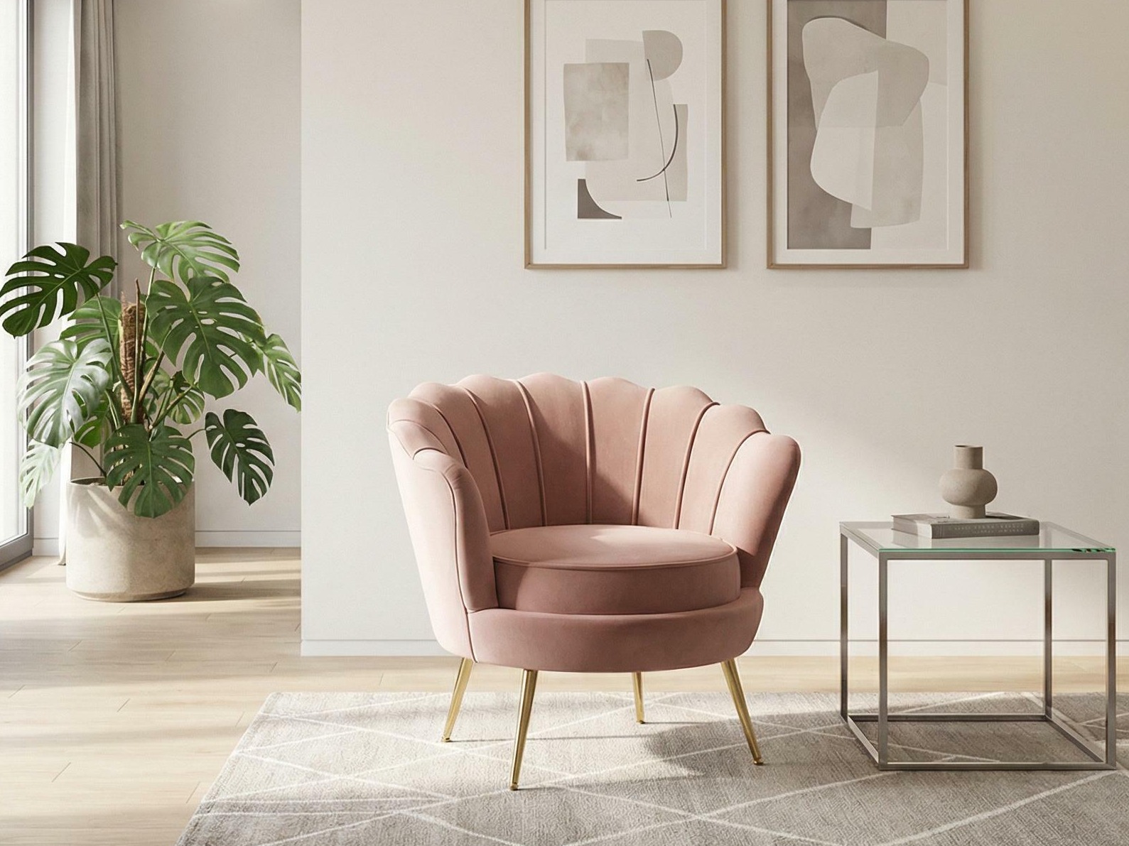 Armchair Houston 828 (Pink)
