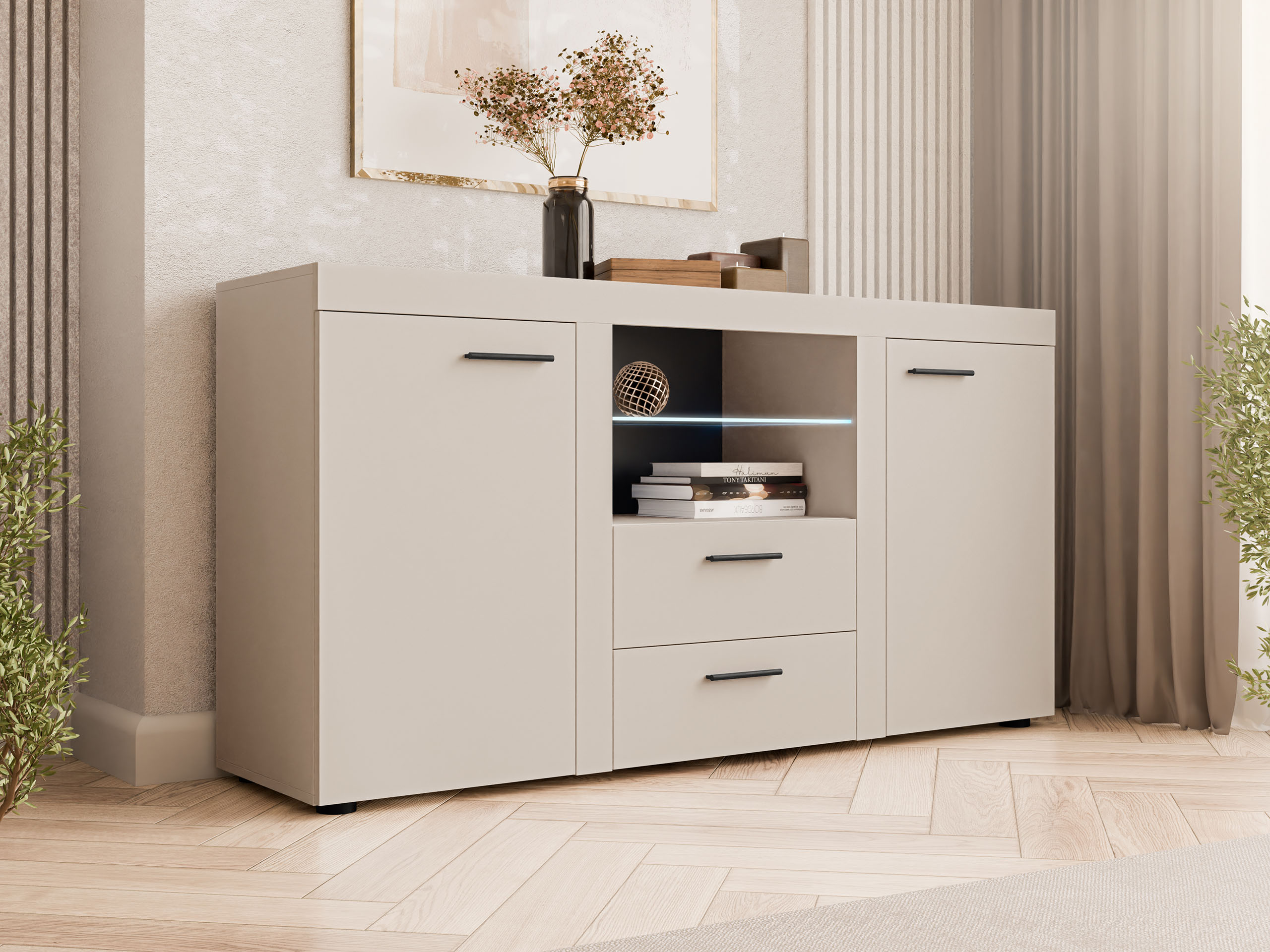 Chest of drawers Univio (Beige)