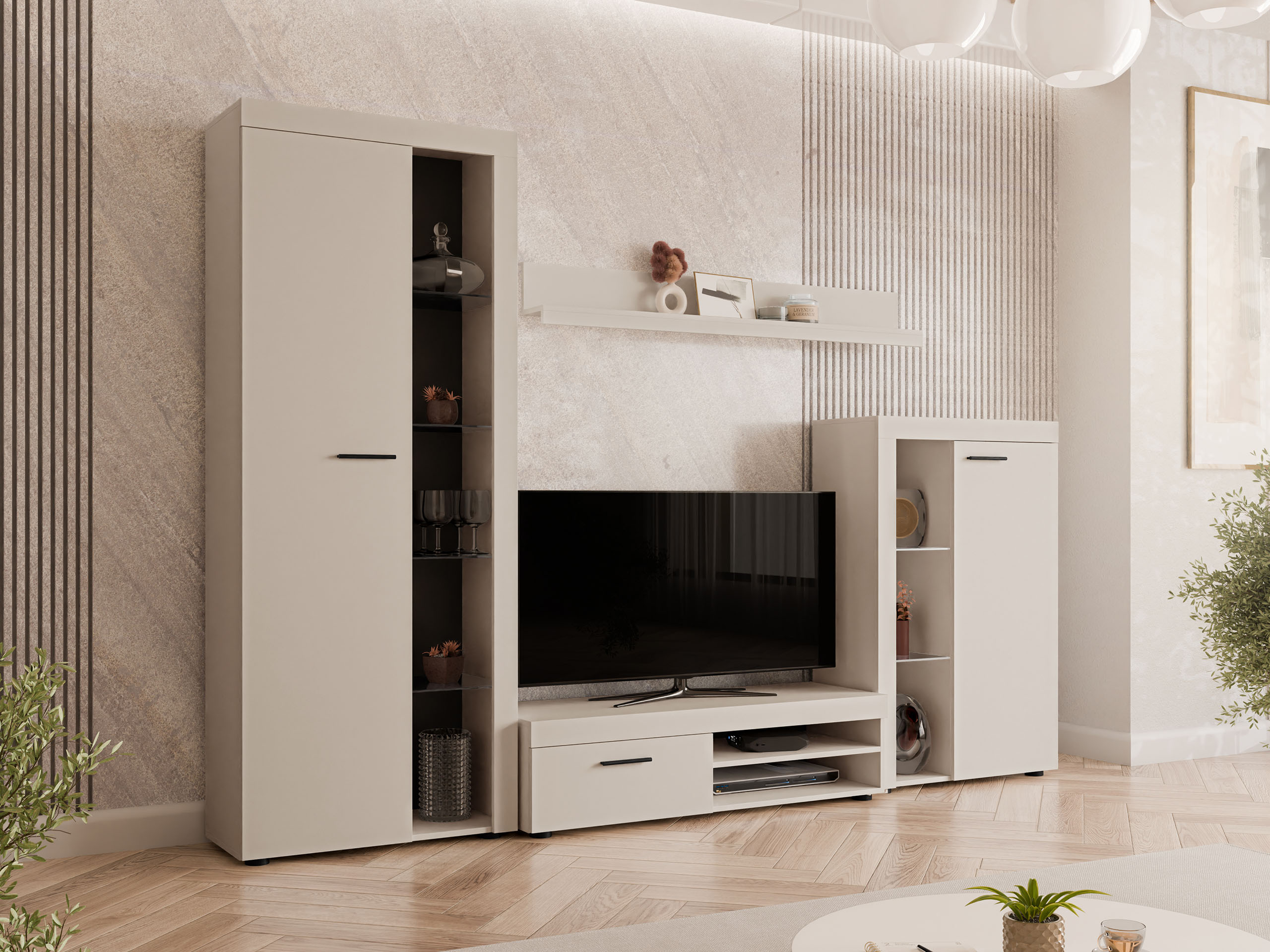 Living room set Univio (Beige)