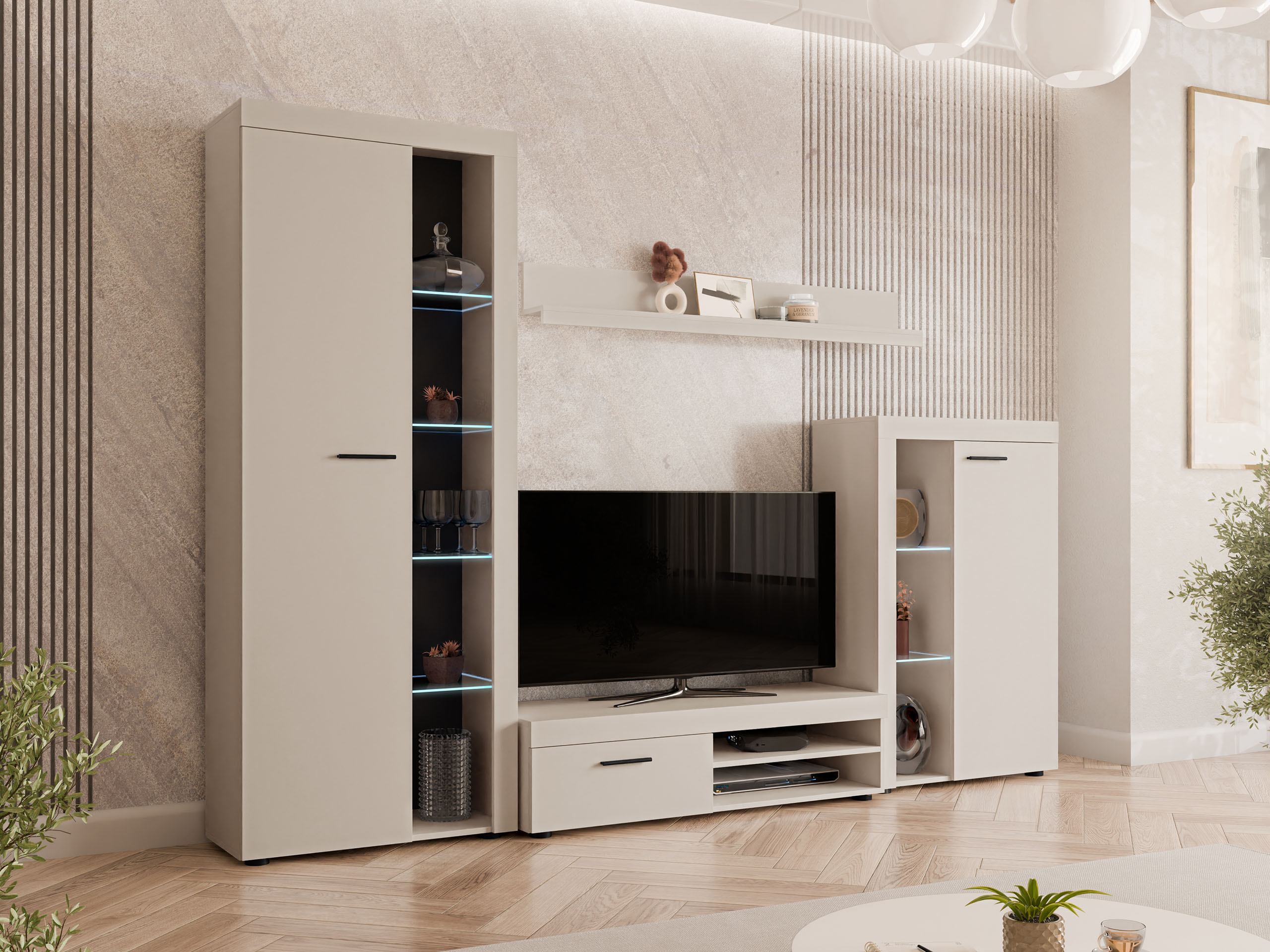 Living room set Univio (Beige)