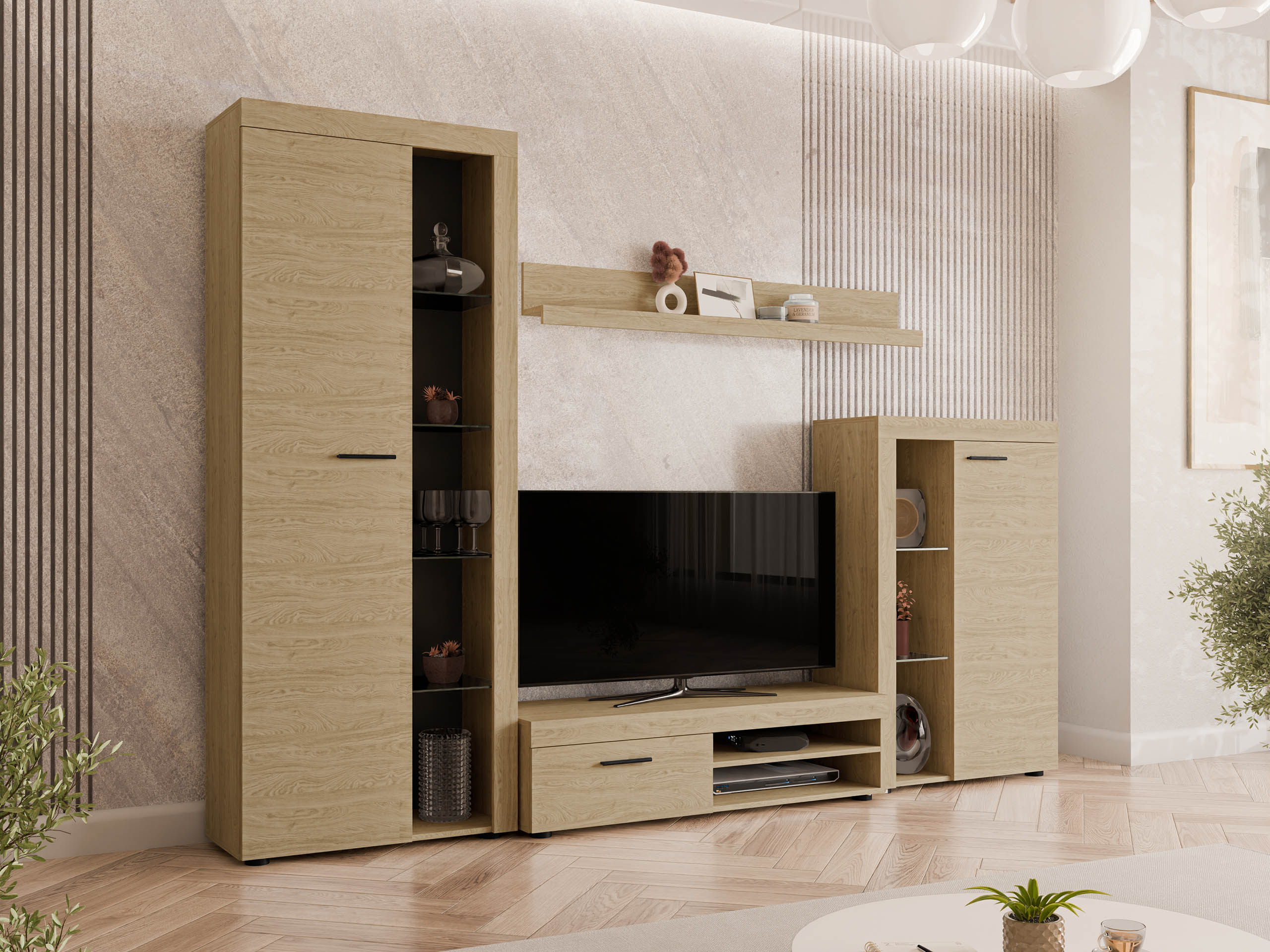 Living room set Univio (Oak)