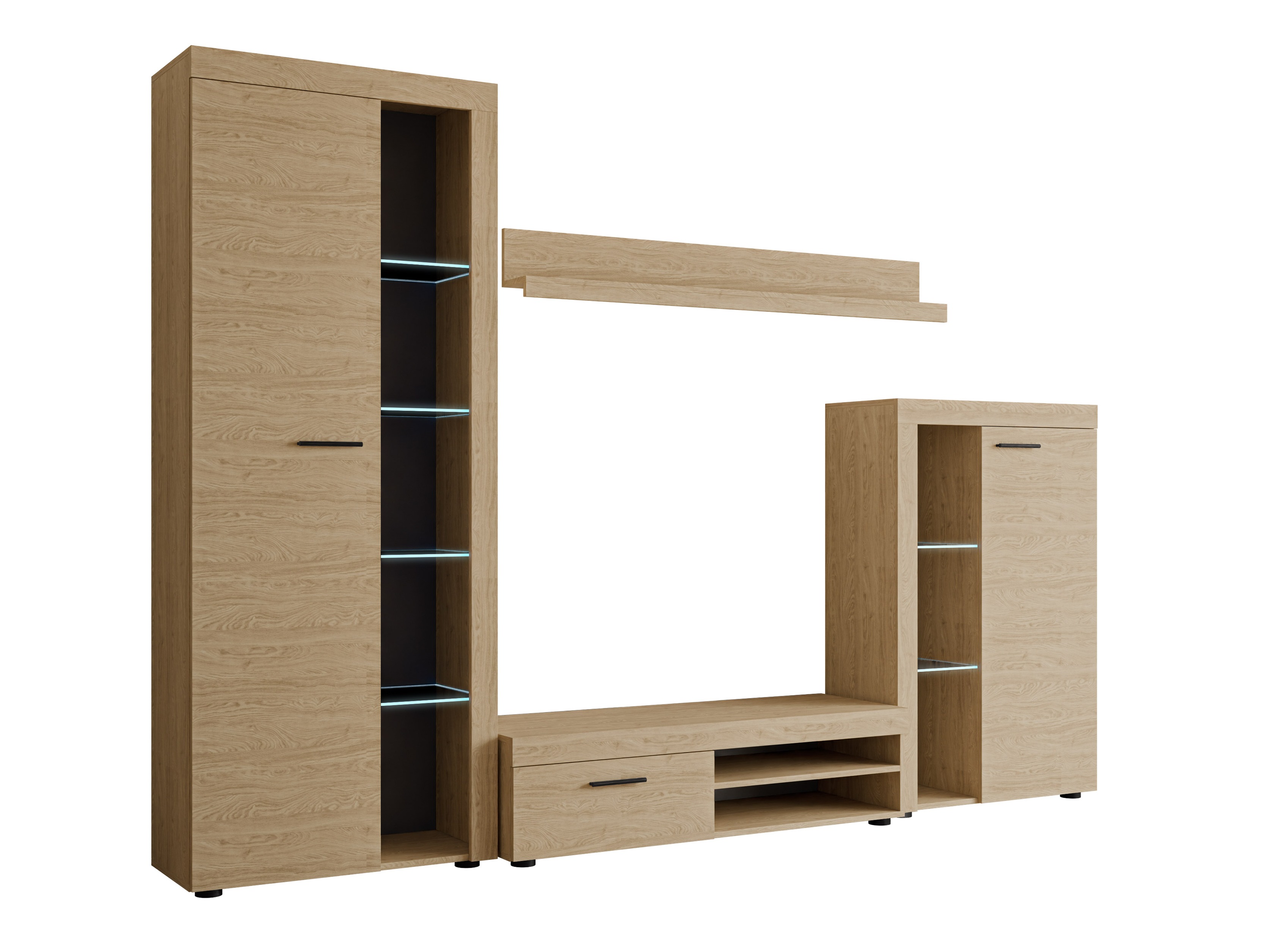 Living room set Univio (Oak)