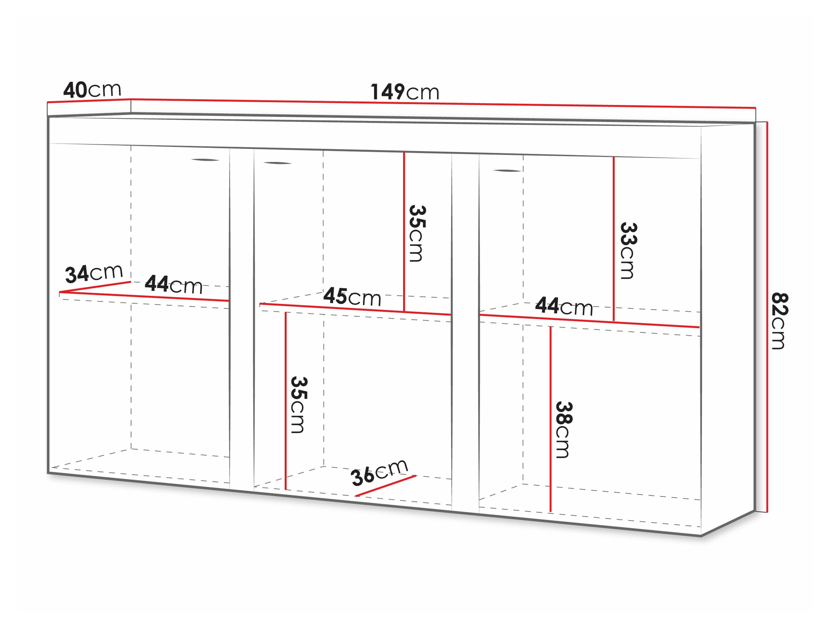 Sideboard Univio I (Lefkas oak)