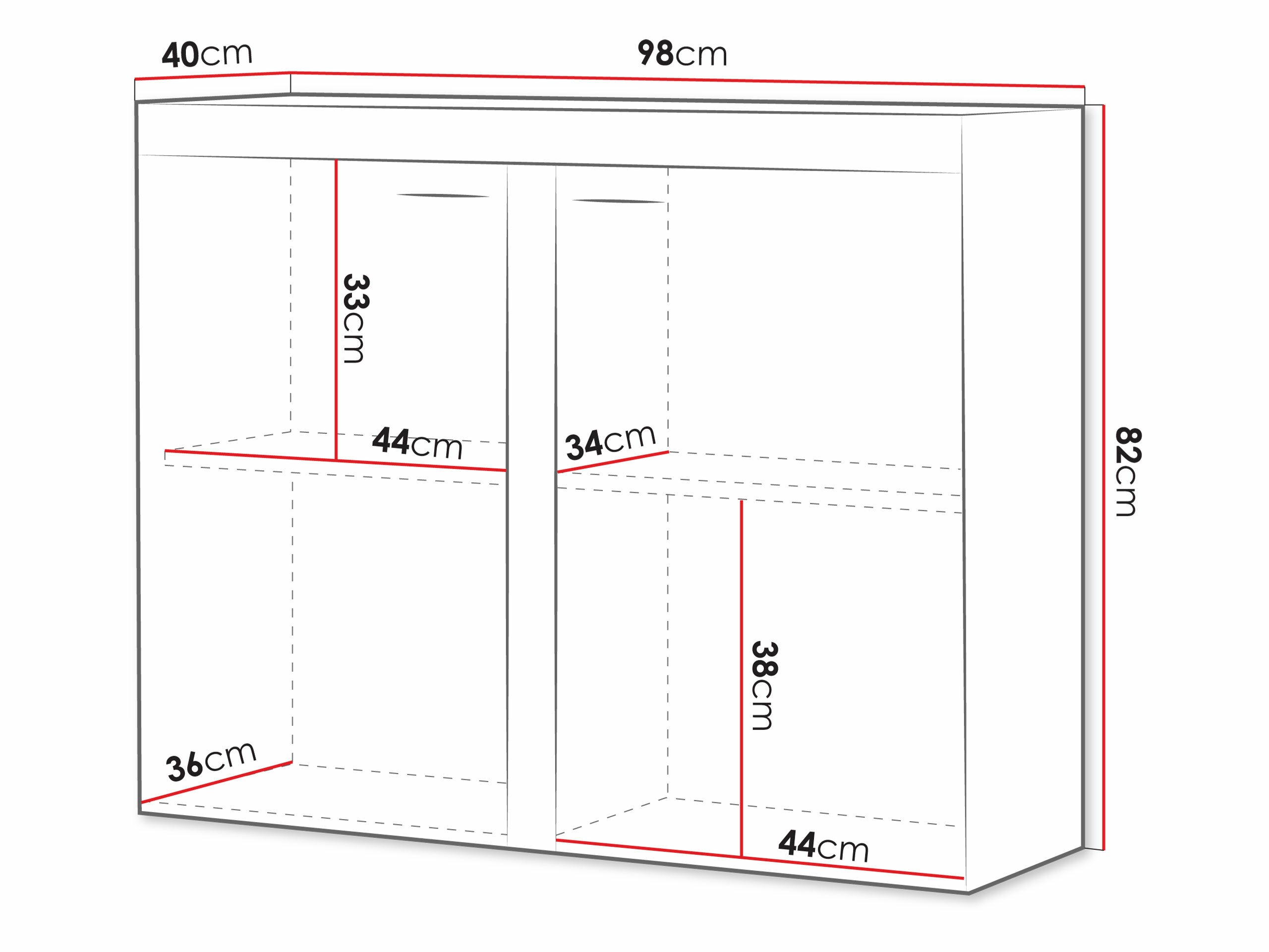 Sideboard Univio (Sonoma oak)