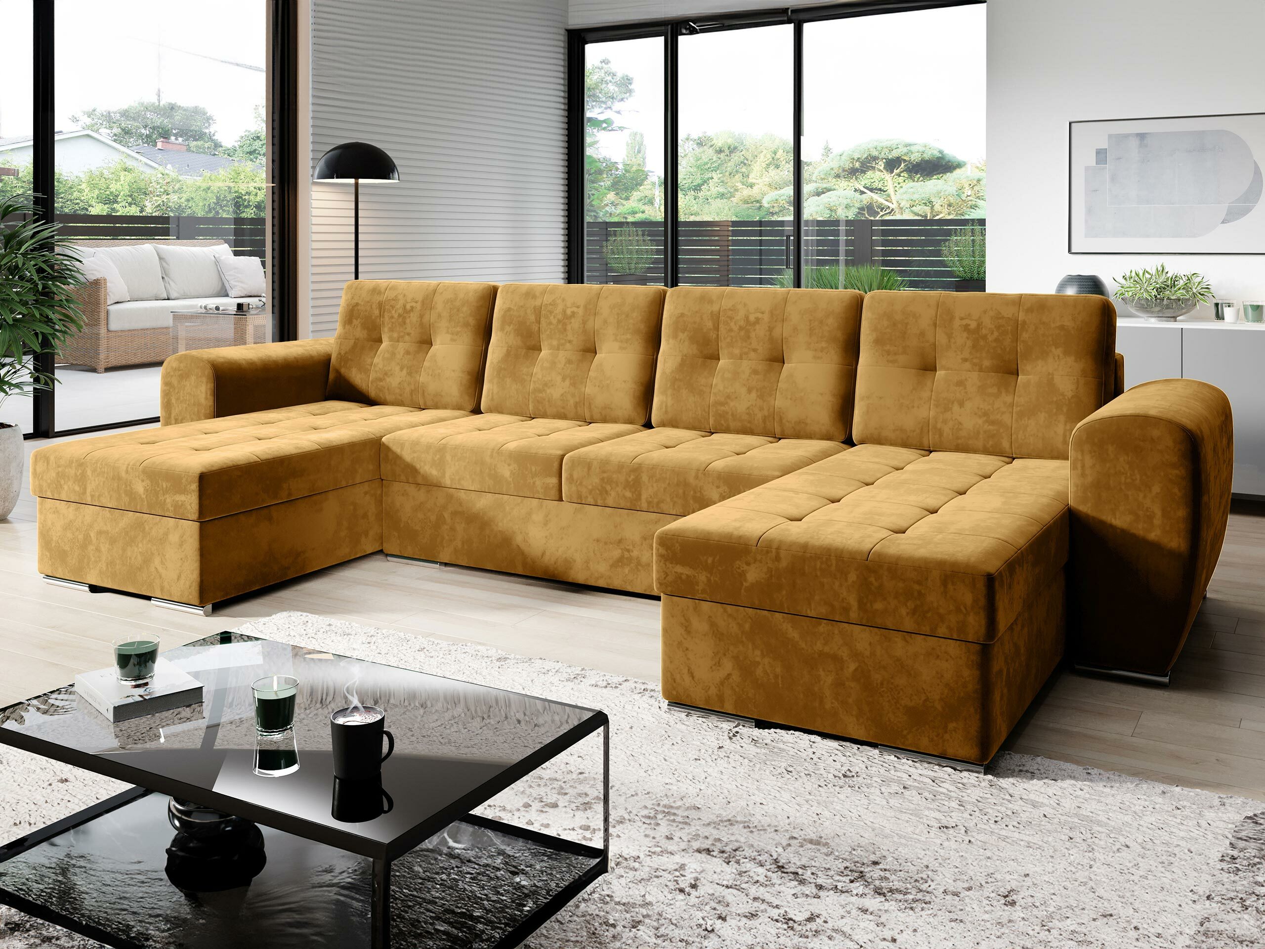 Corner sofa Arvada 117 (Monolith 48)