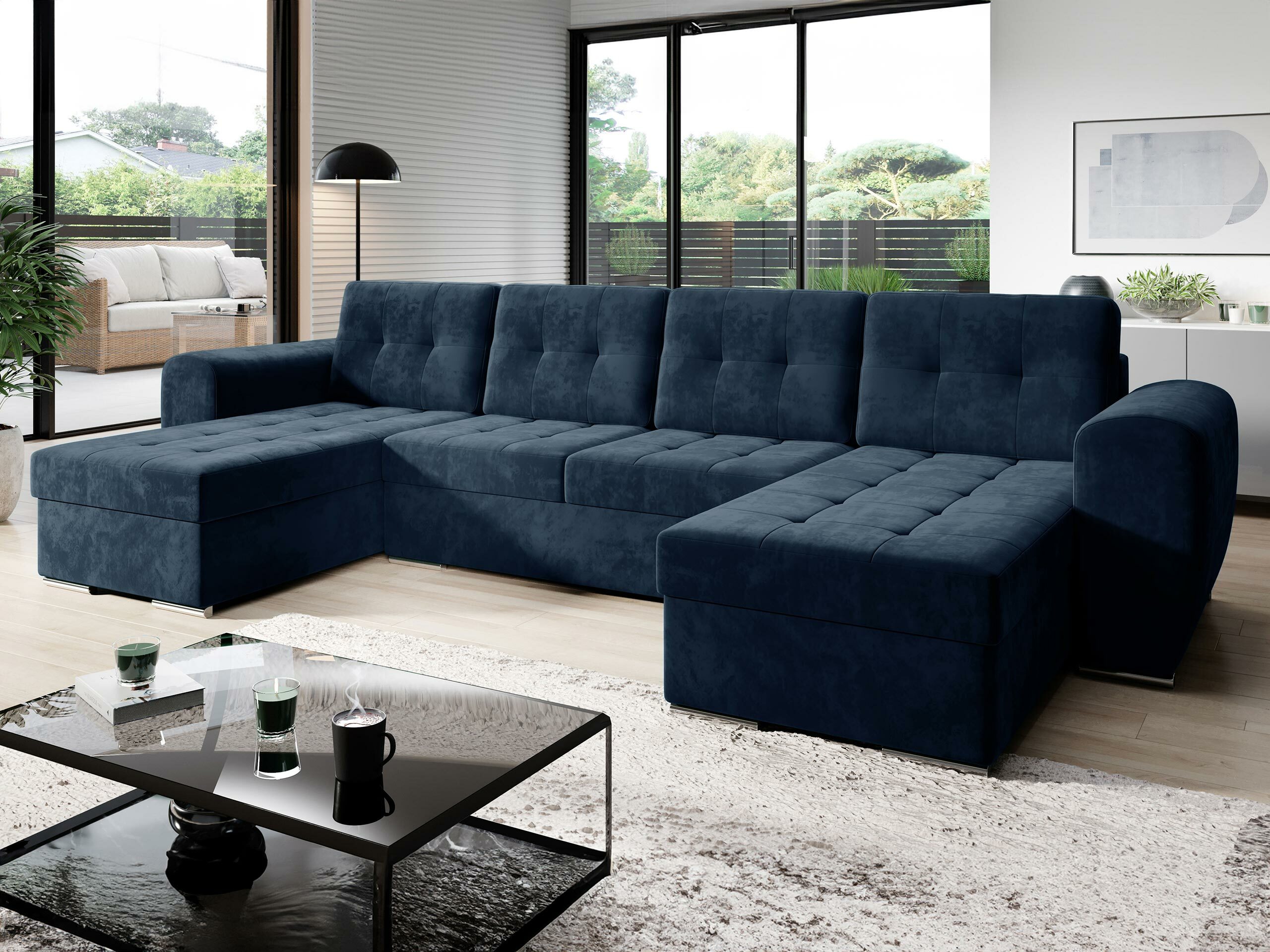 Corner sofa Arvada 117 (Monolith 77)