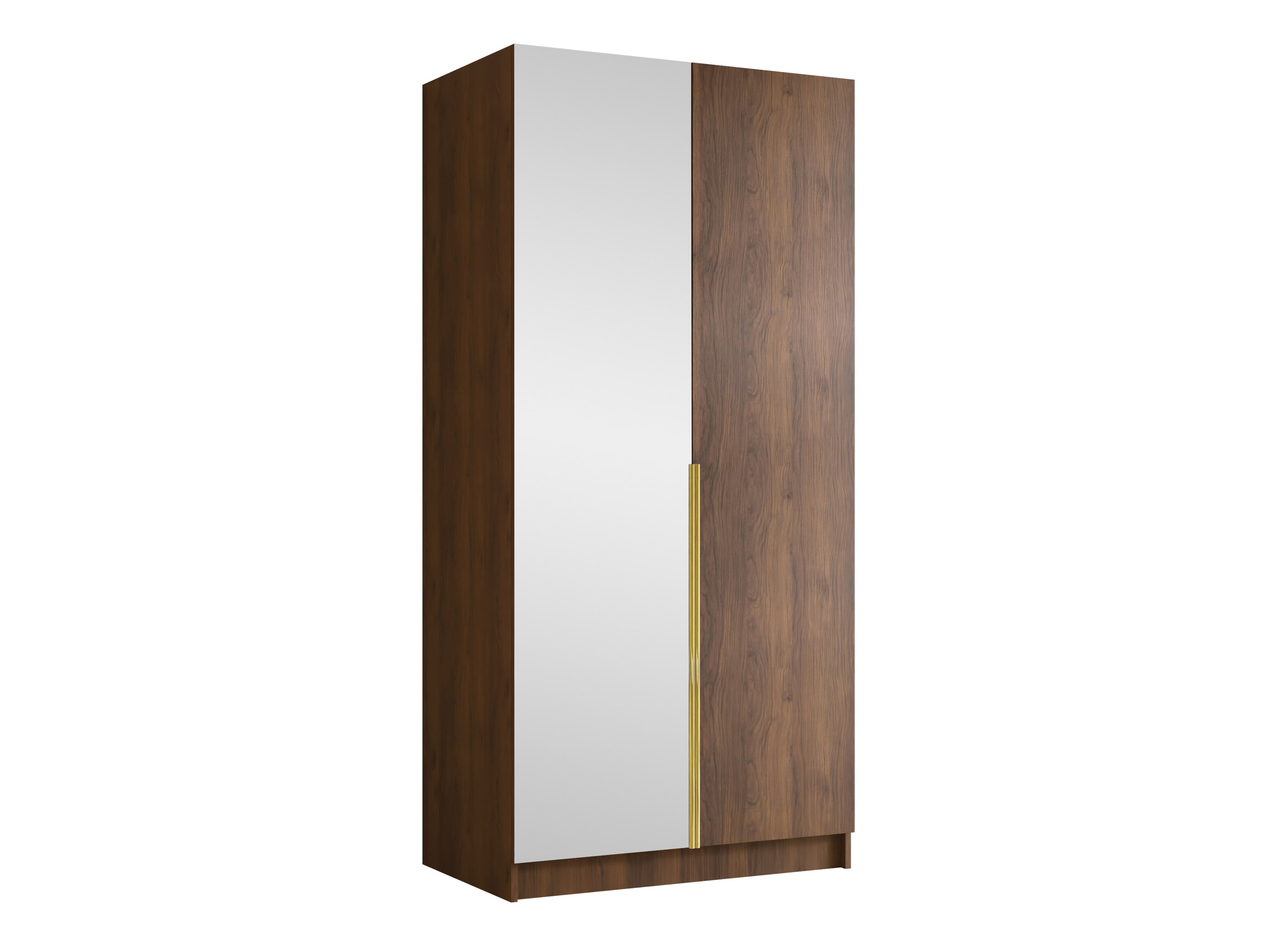Wardrobe Closico 194 (Walnut + Golden)