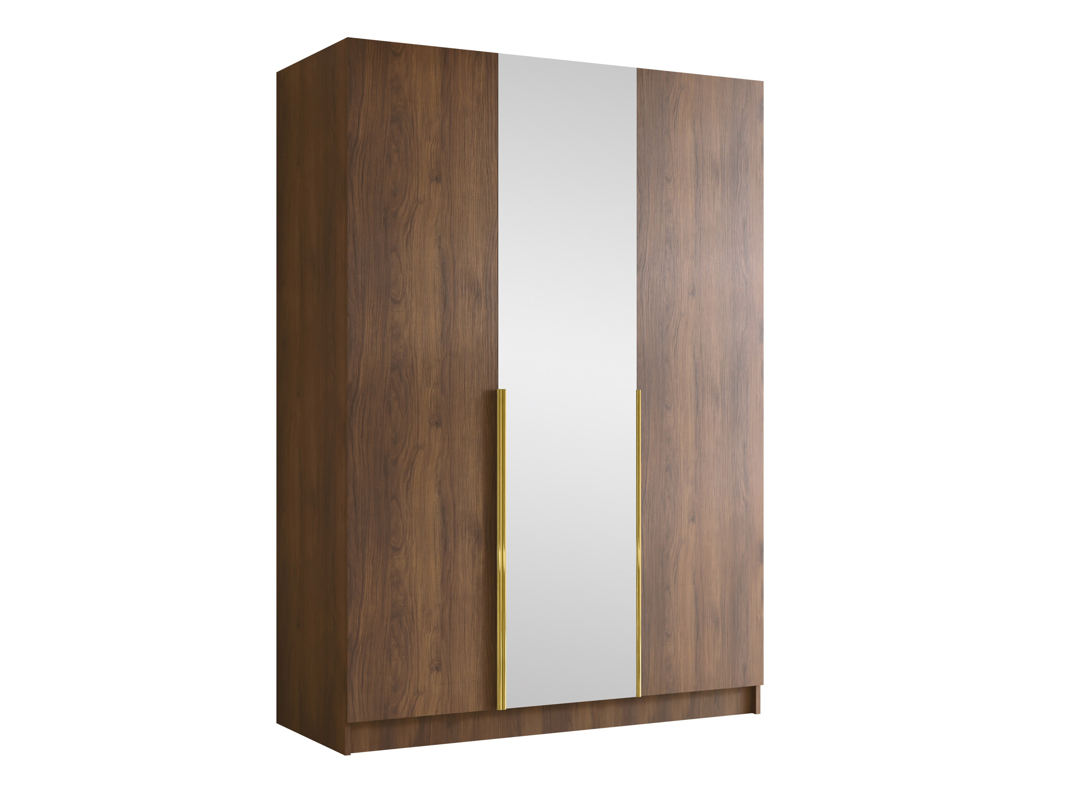 Wardrobe Closico Decoron II (Walnut + Golden)