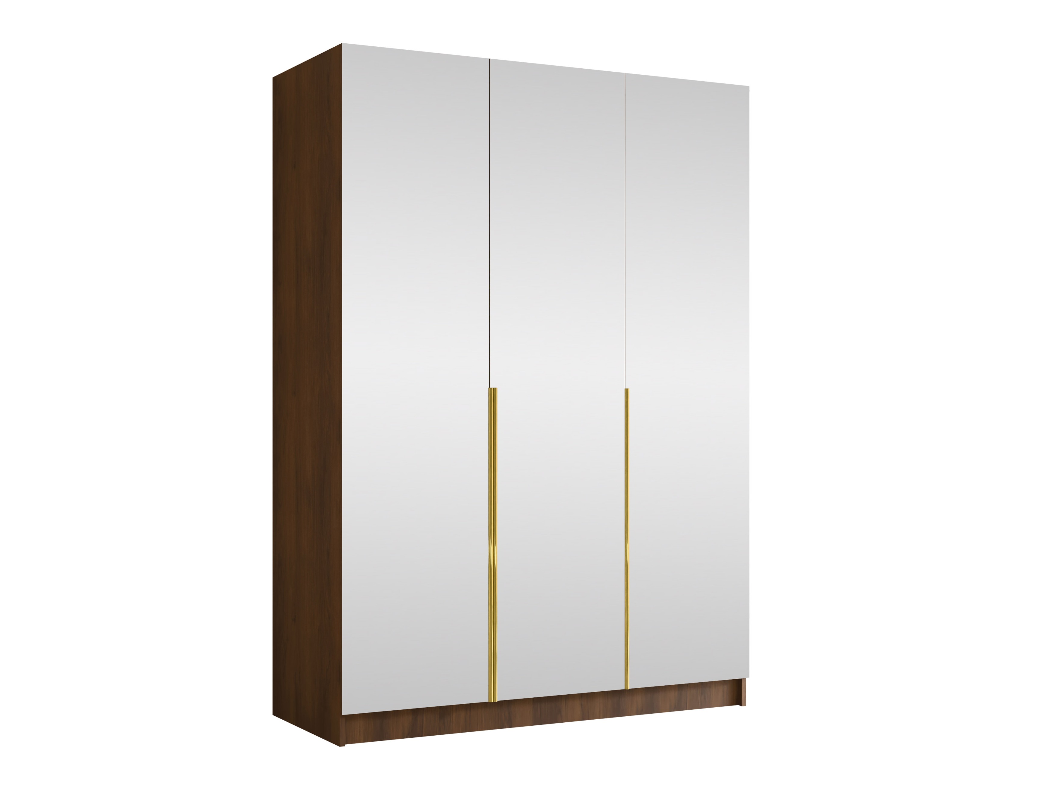 Wardrobe Closico Decoron III (Walnut + Golden)