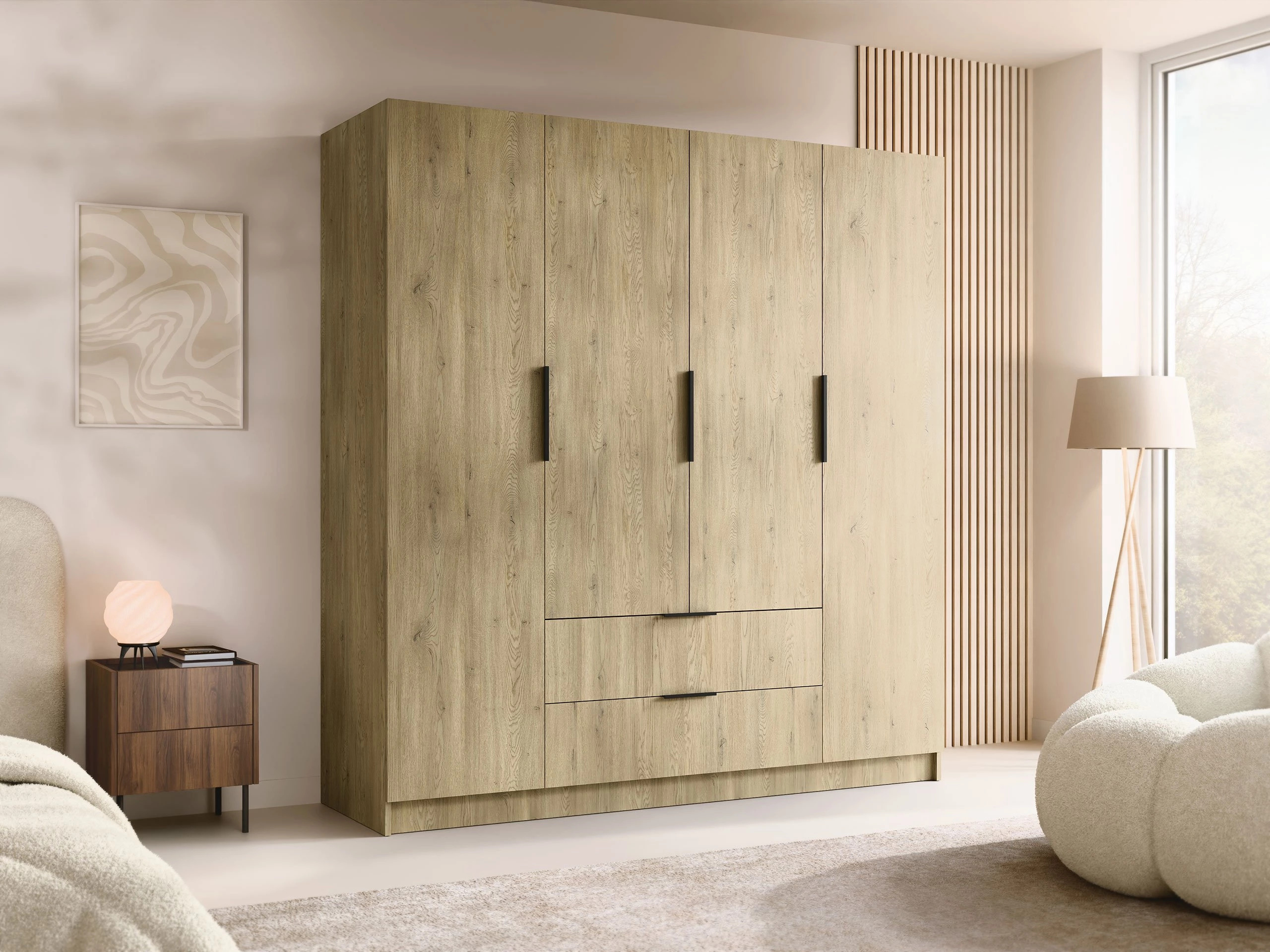 Wardrobe Closico Cadron I (Oak)