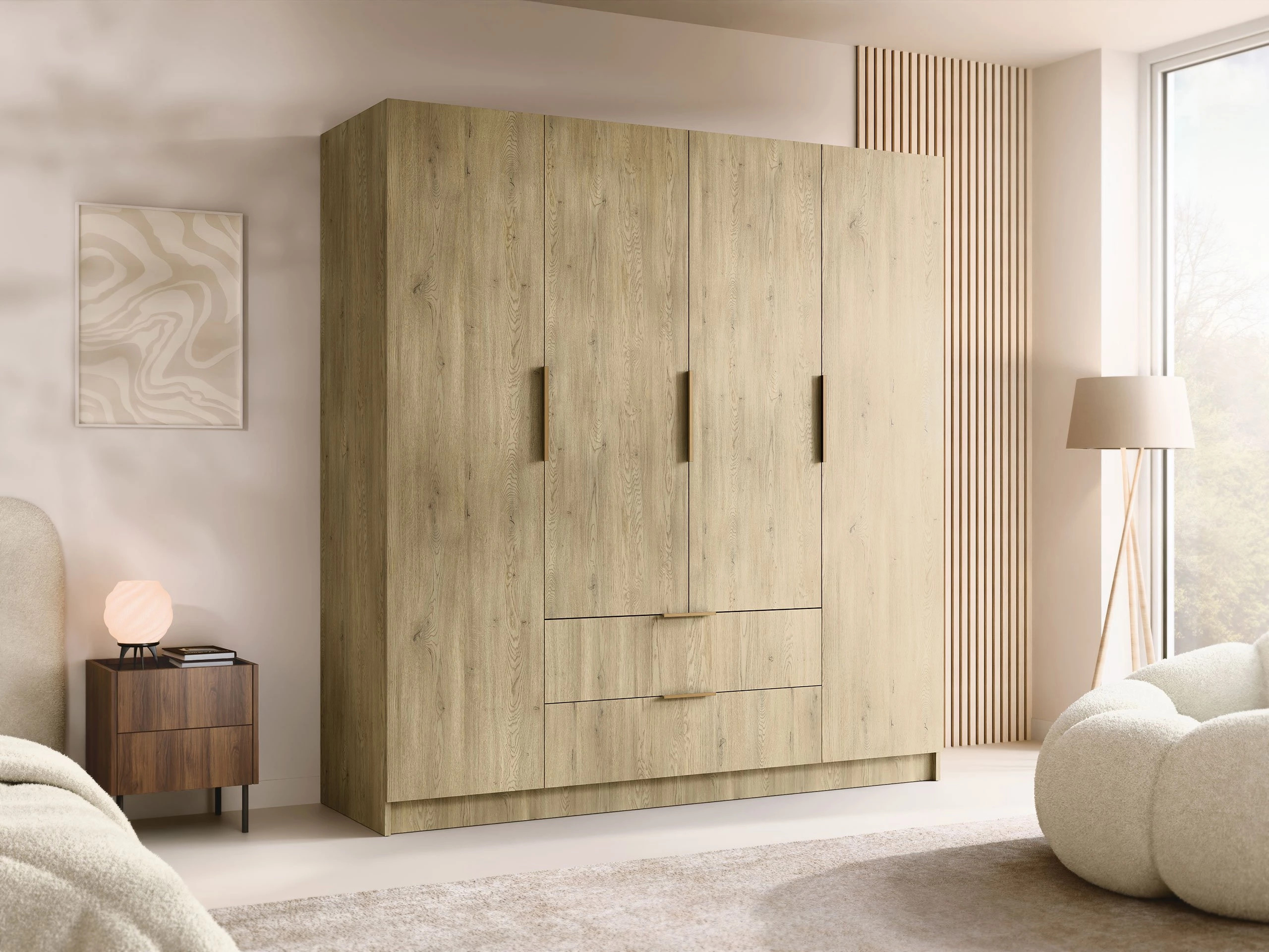 Wardrobe Closico Cadron I (Oak)