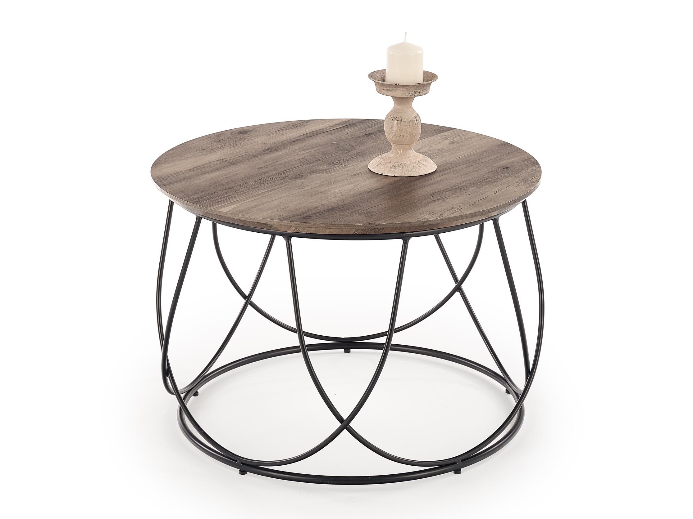 Coffee table Houston 689 (Nut + Black)