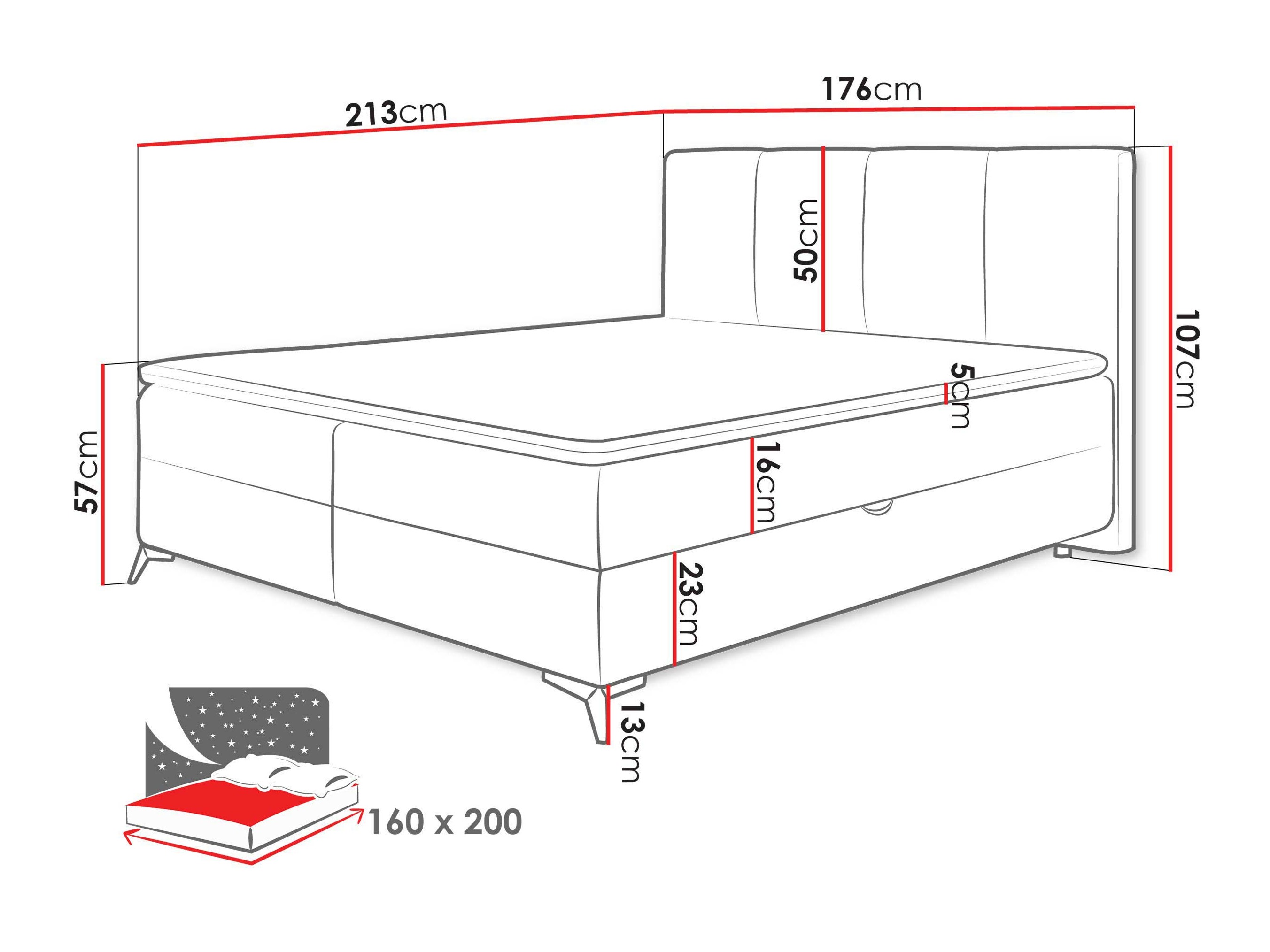 Continental bed Viter (Vibe 03)