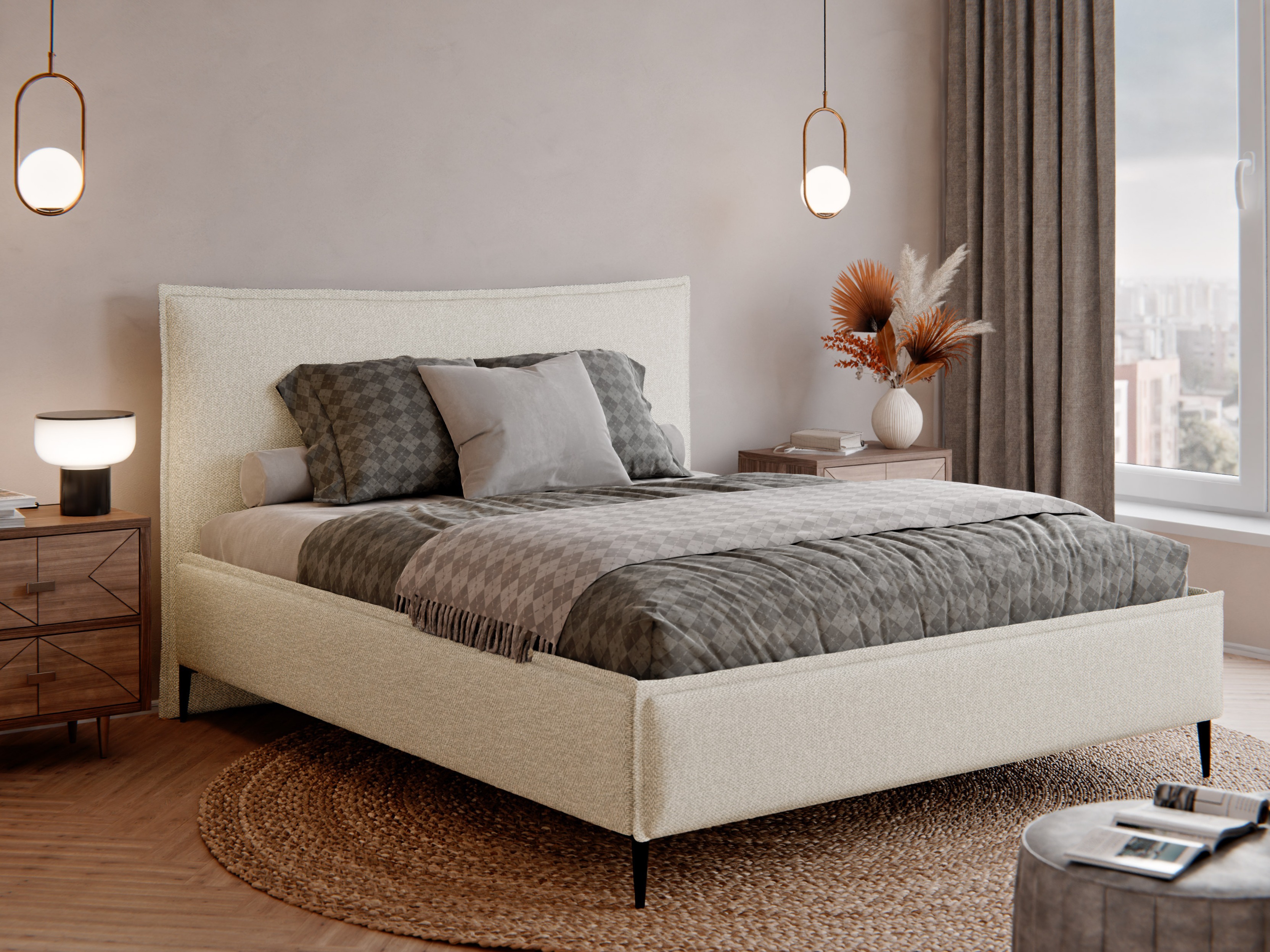 Bed Martinez 128 (Lumi 04)