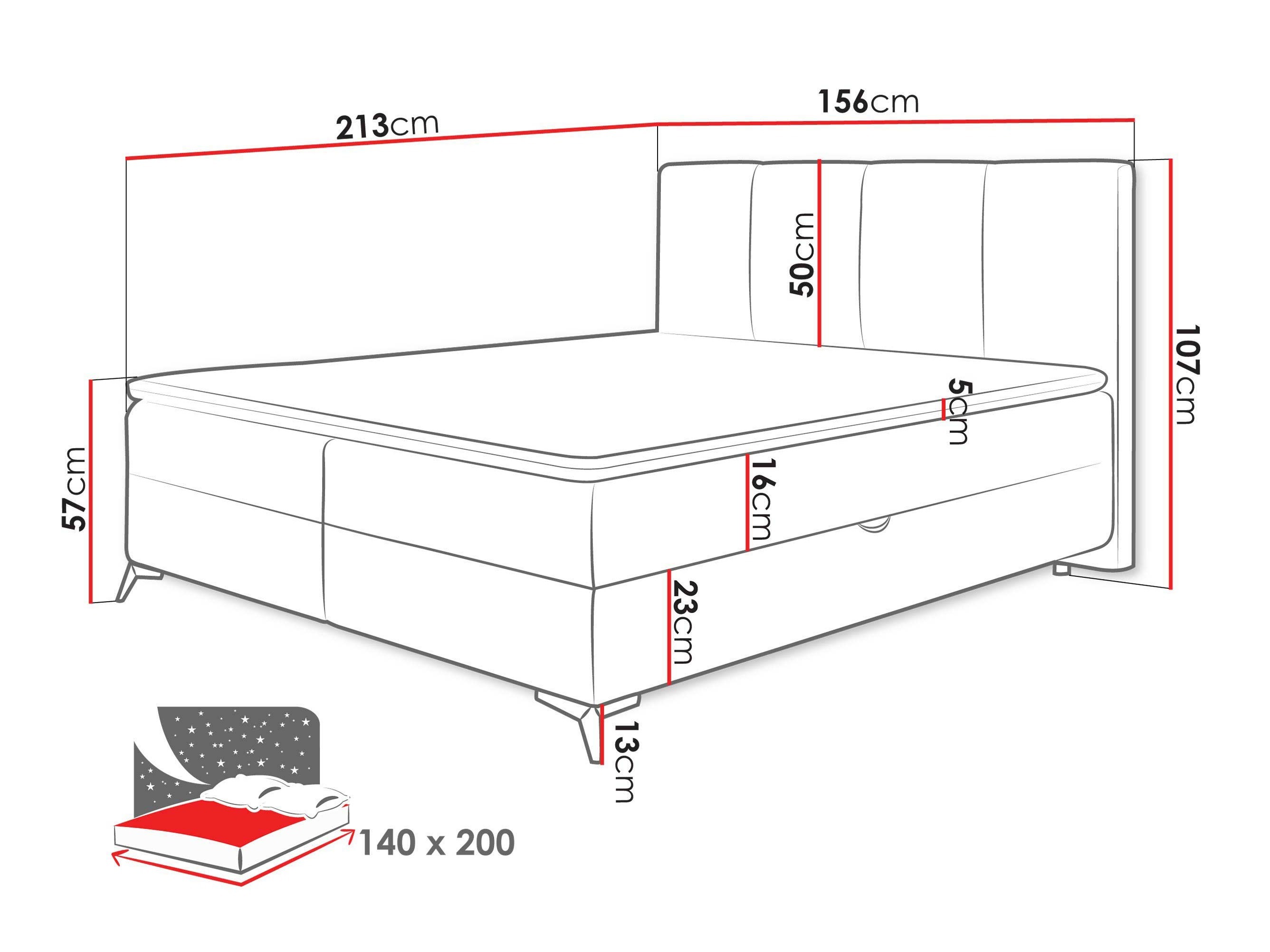 Continental bed Viter (Vibe 07)
