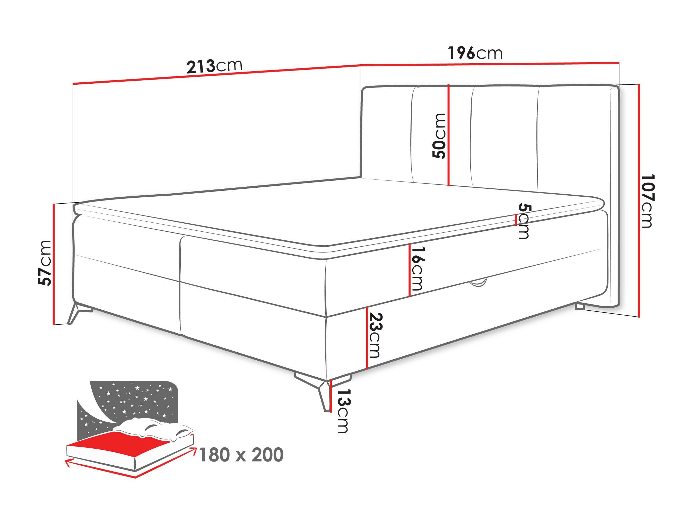 Continental bed Viter (Vibe 07)