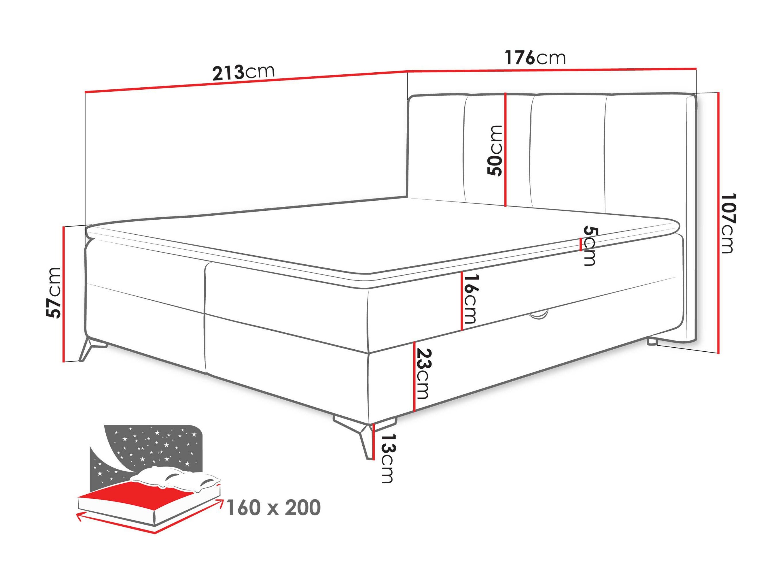 Continental bed Viter (Vibe 86)