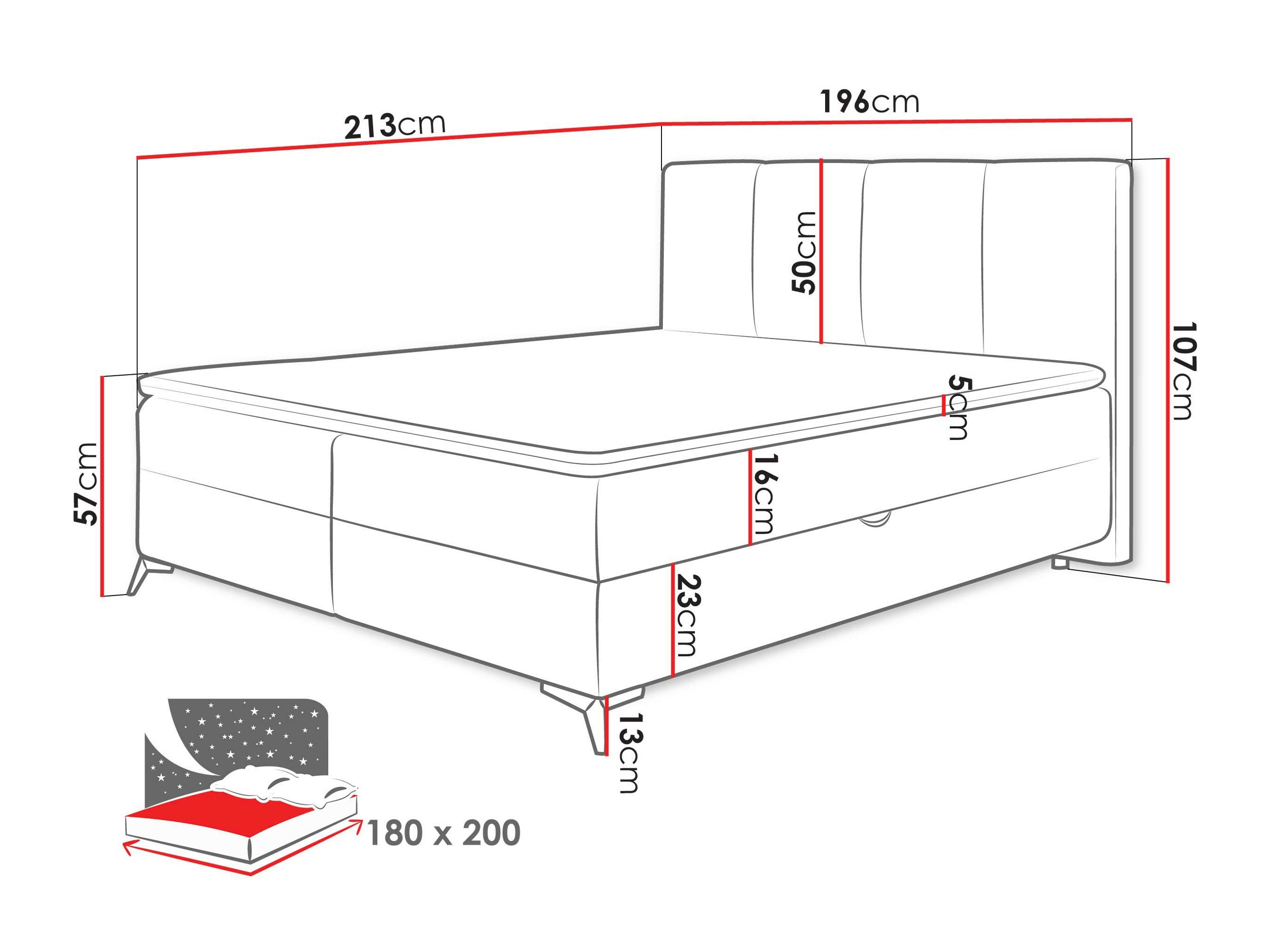 Continental bed Viter (Vibe 86)