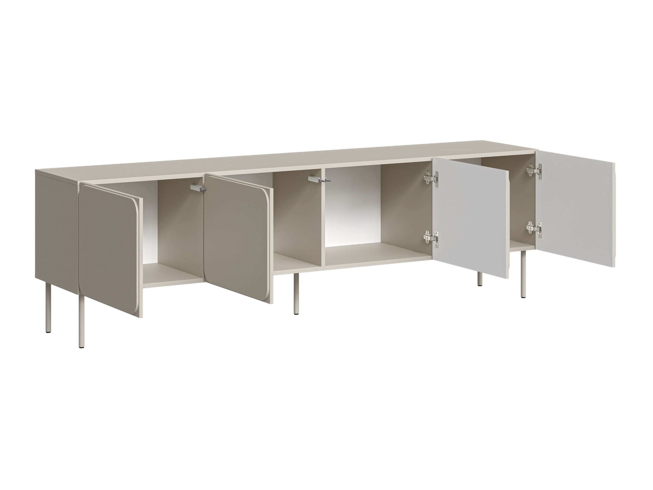 TV stand Fentore 101 (Red)