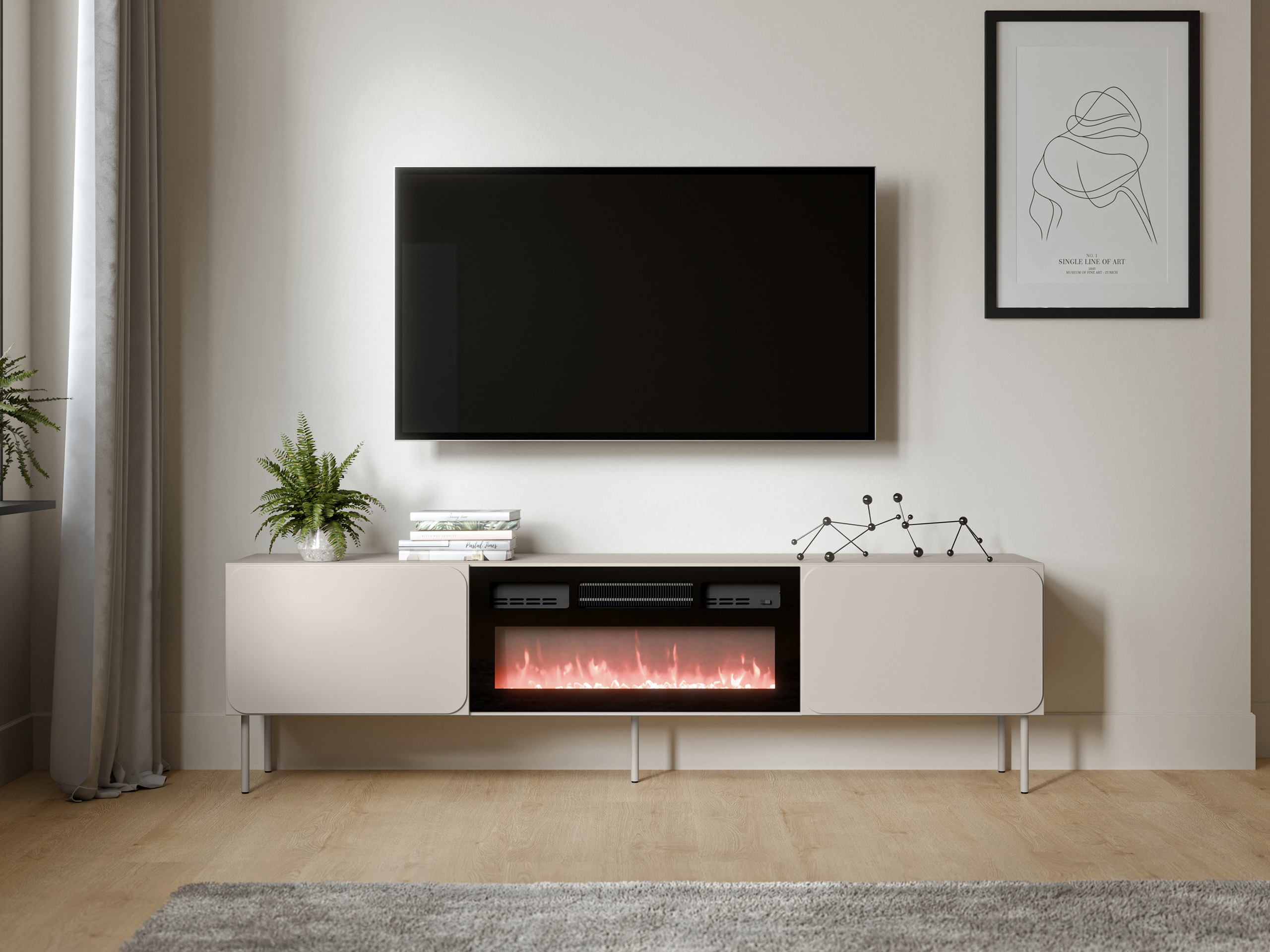 TV stand Fentore 104 (Cashmere)