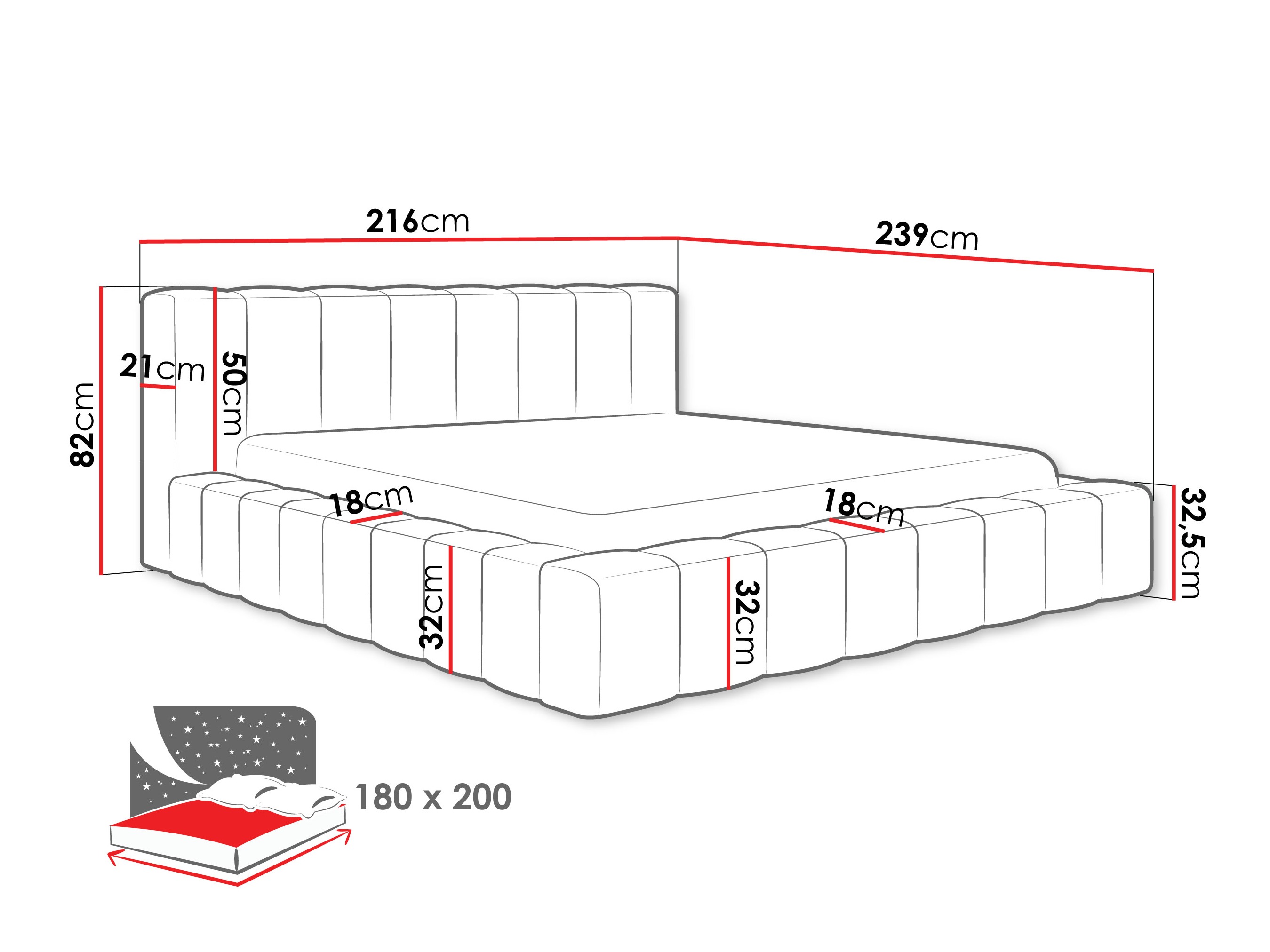 Bed Hesperia 125 (Paros 02)