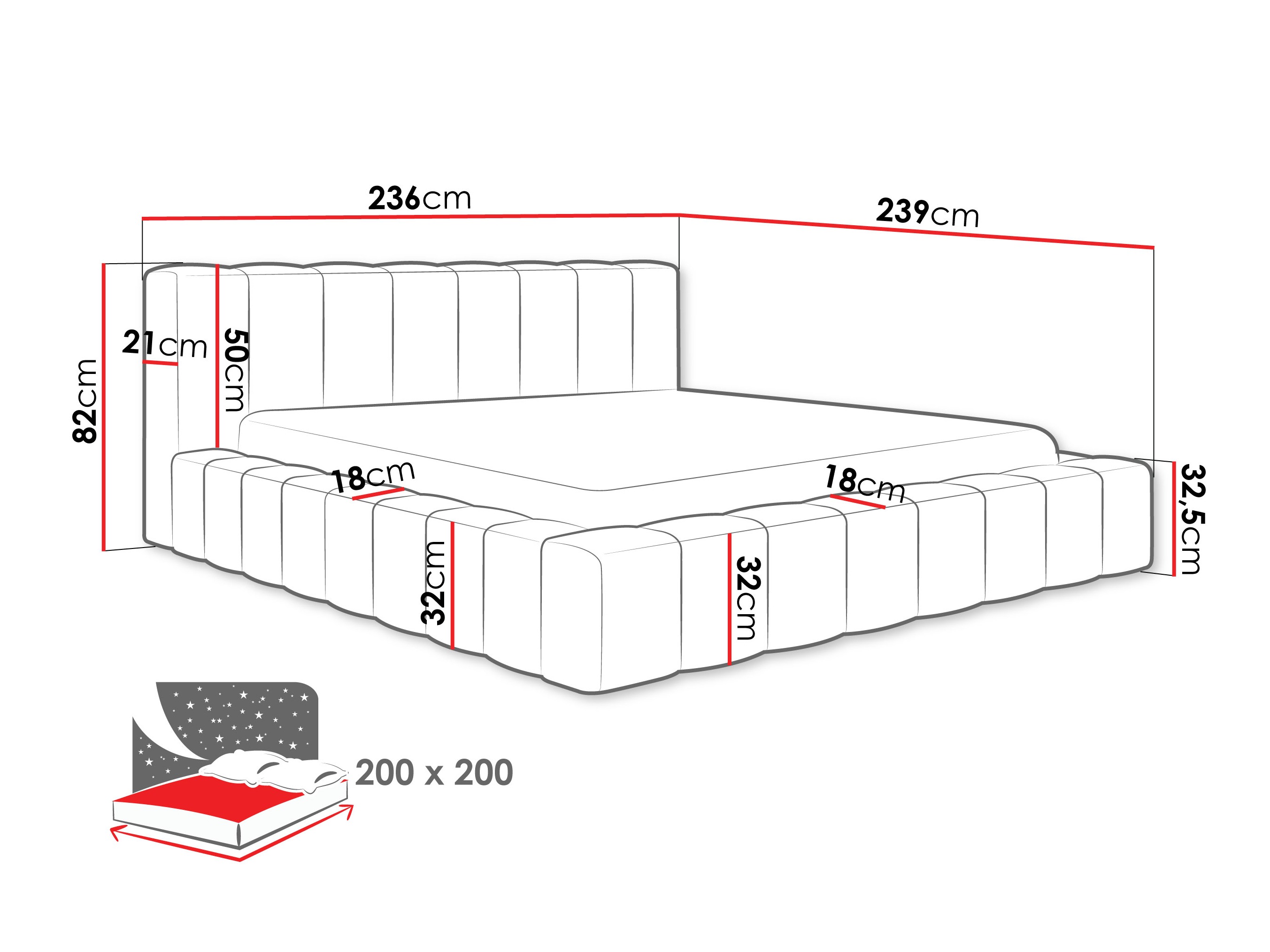 Bed Hesperia 125 (Paros 02)
