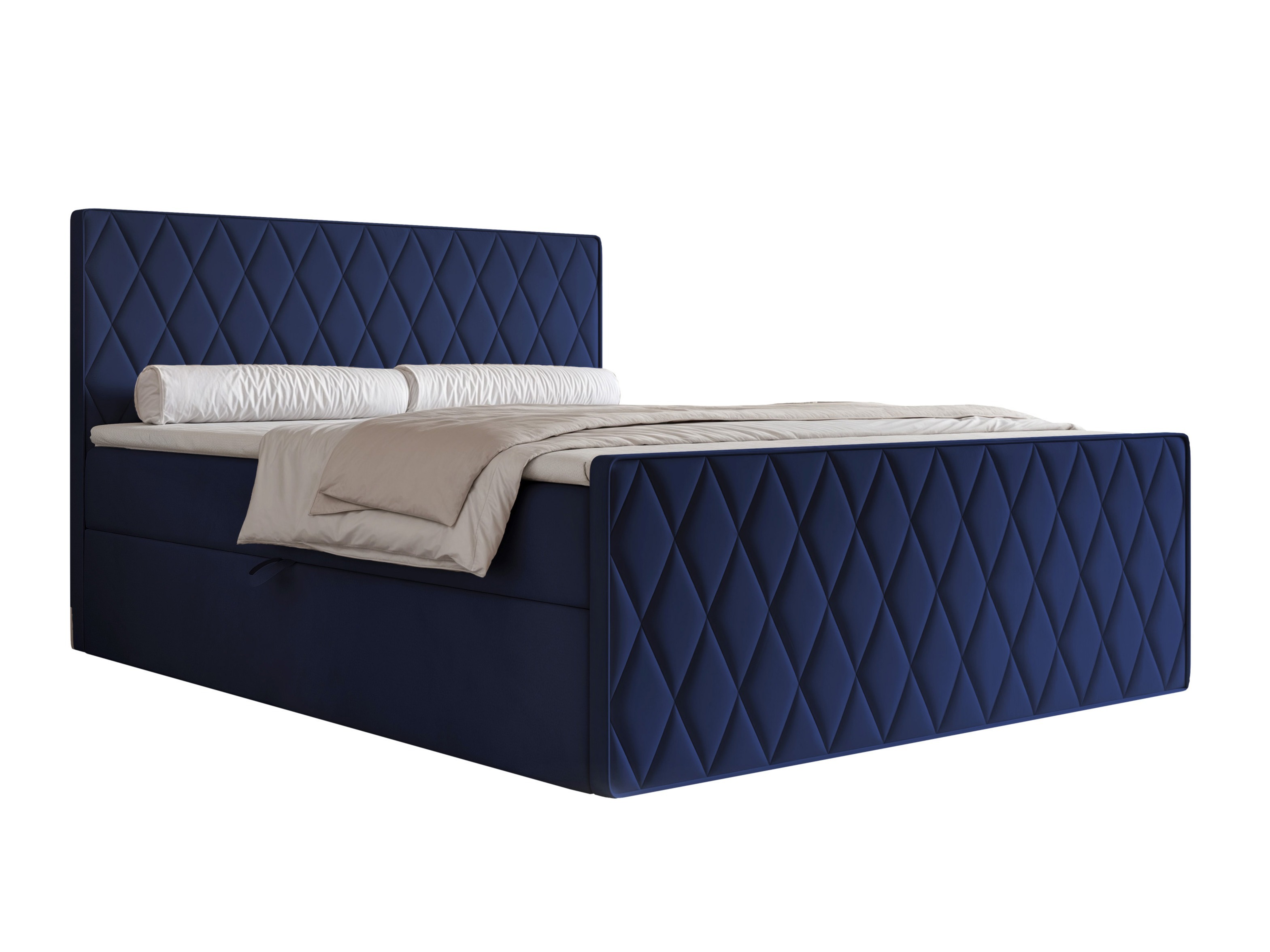 Continental bed Martinez 129 (Magic Velvet 2216)