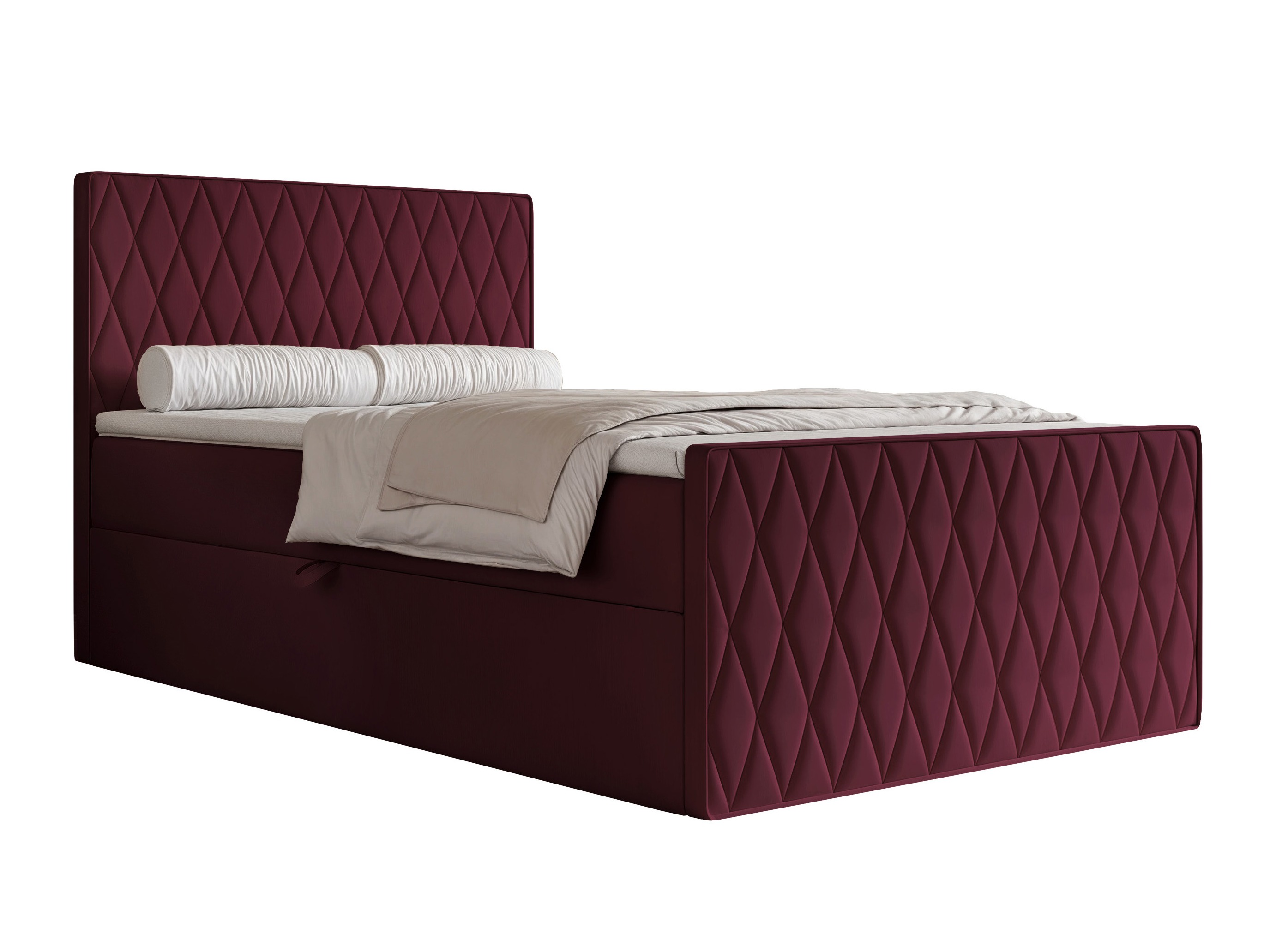 Continental bed Martinez 129 (Magic Velvet 2229)