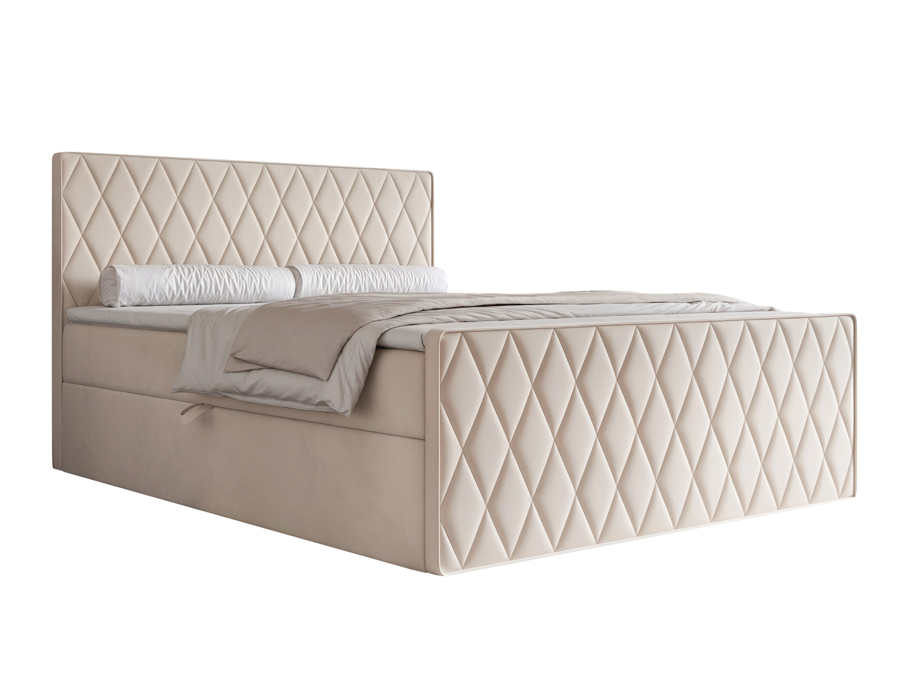Continental bed Martinez 129 (Magic Velvet 2256)