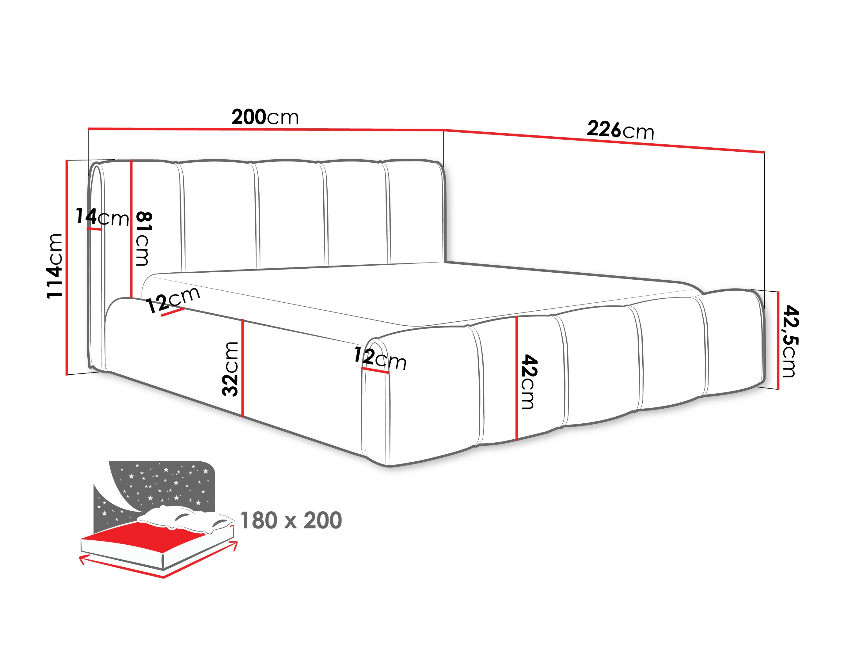 Bed Clario (Kronos 22)