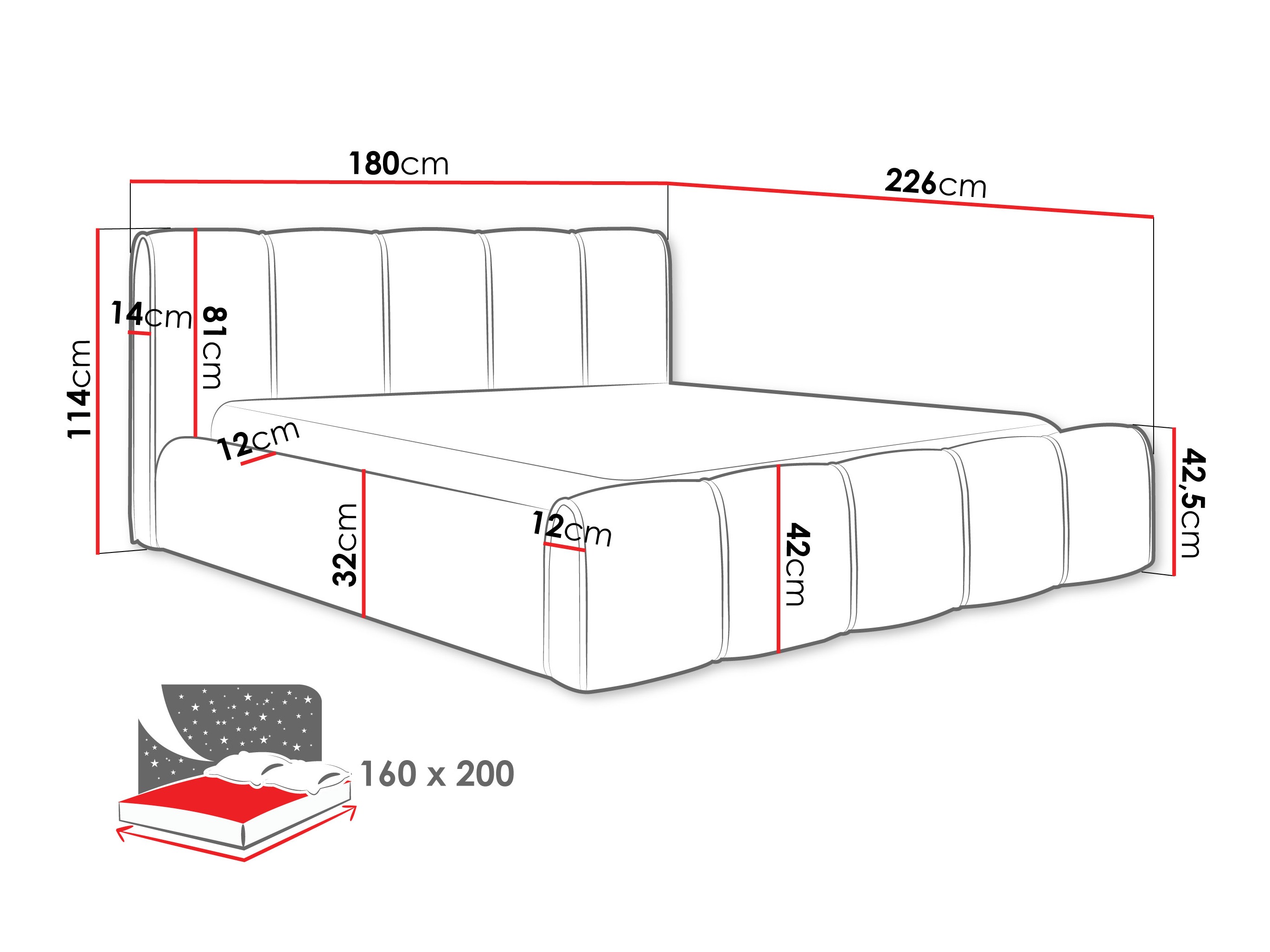 Bed Clario (Kronos 29)