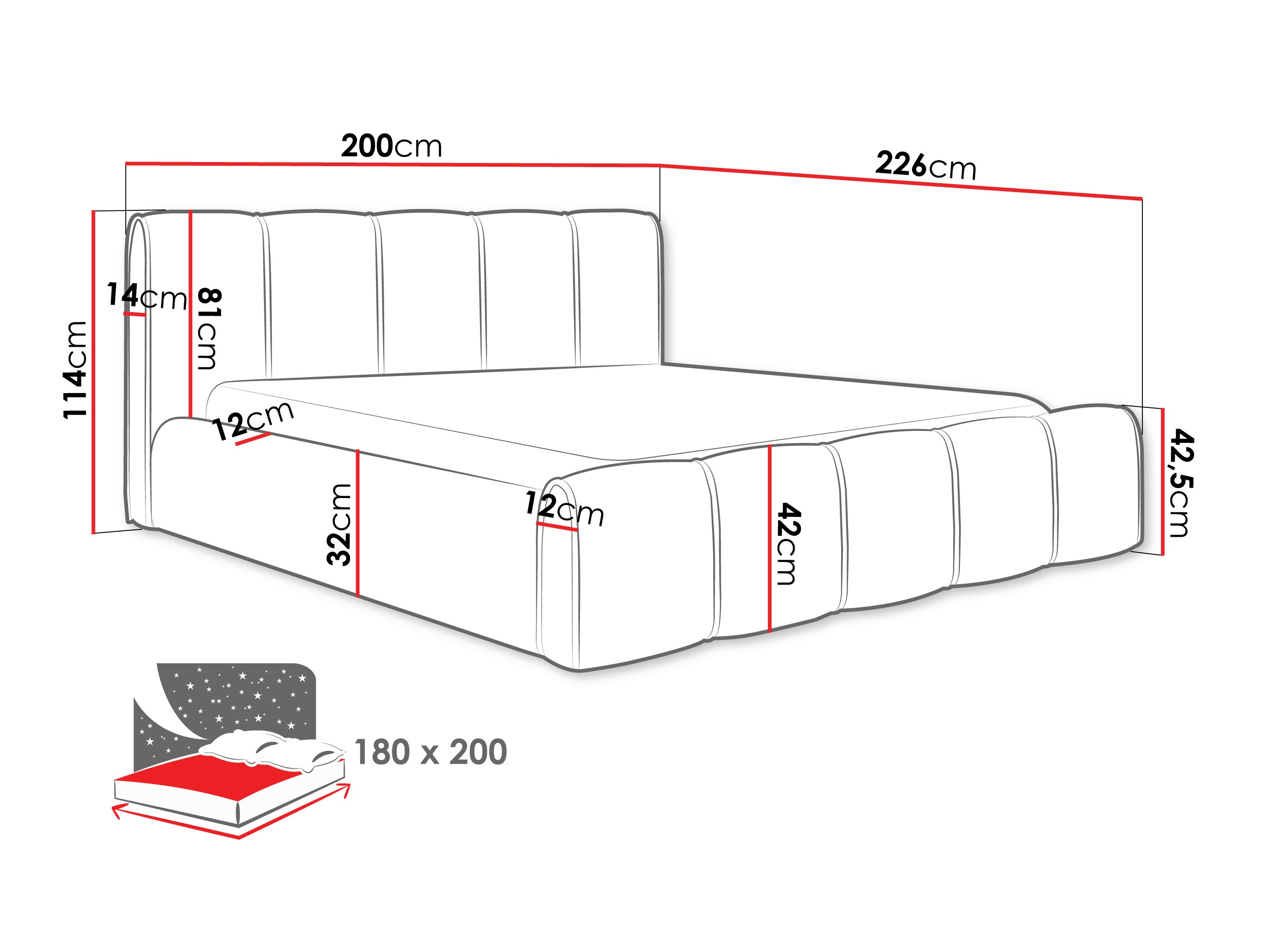 Bed Clario (Kronos 35)