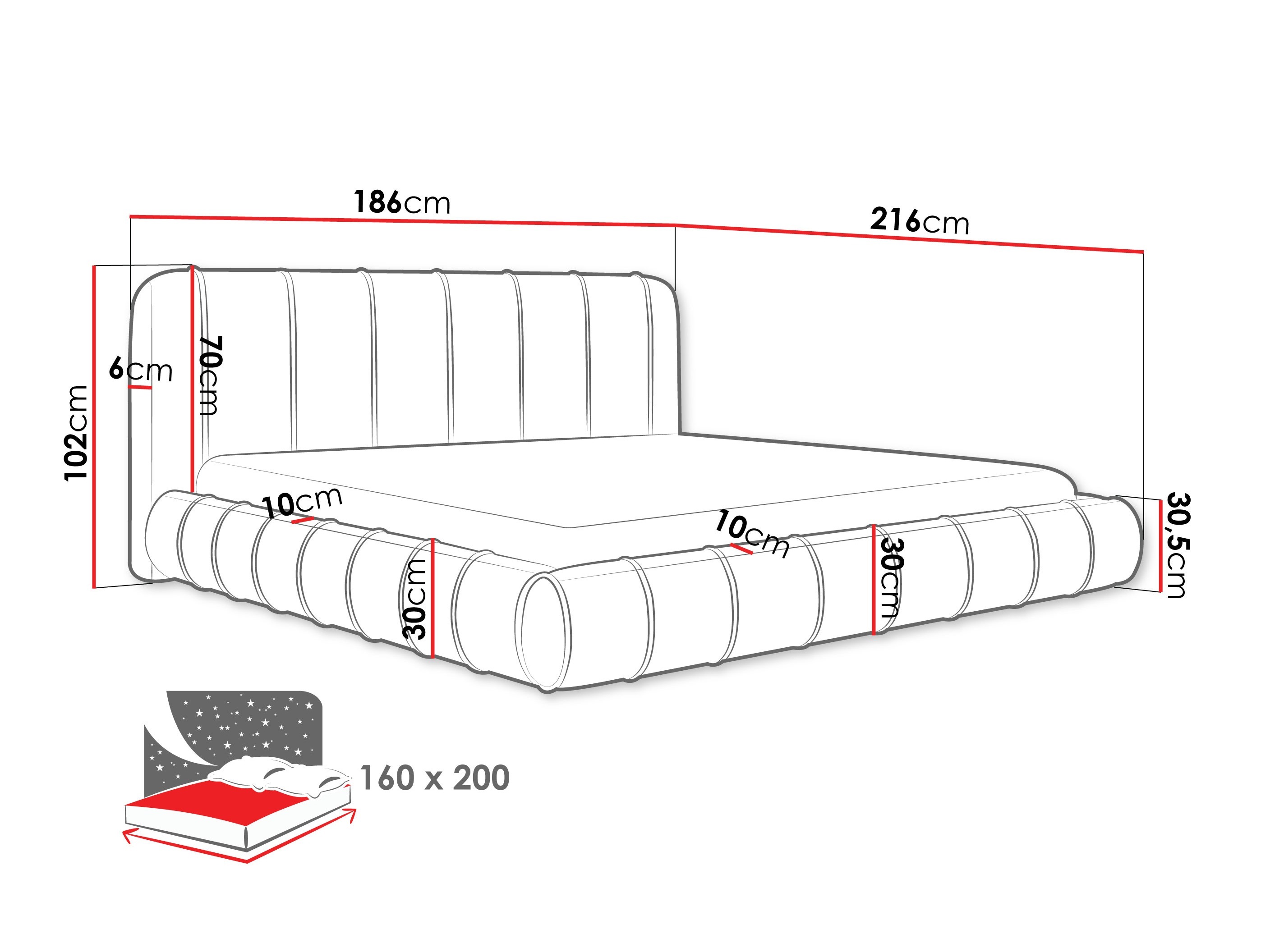 Bed Cucumos (Kronos 07)