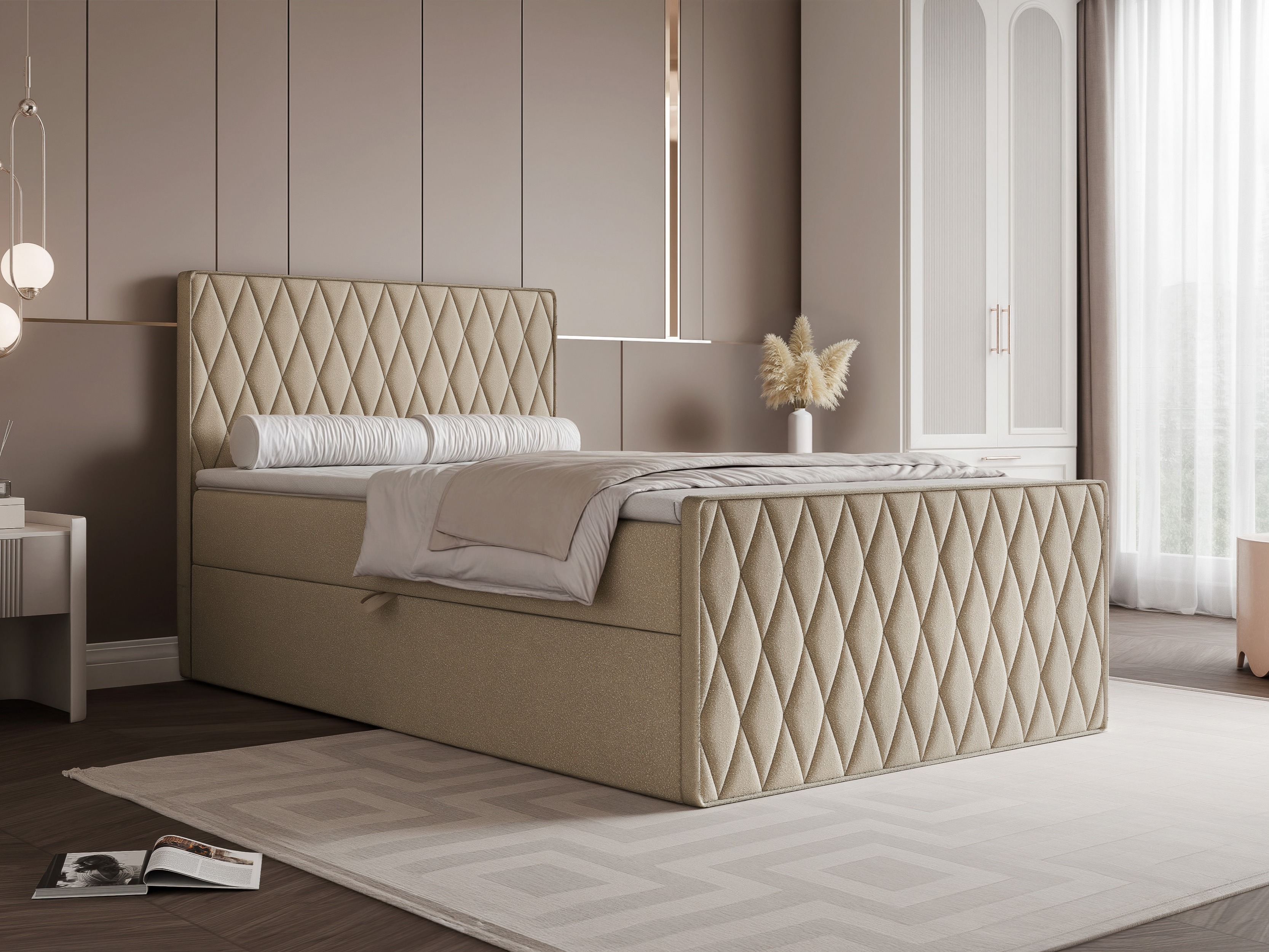 Continental bed Martinez 129 (Melody 13)
