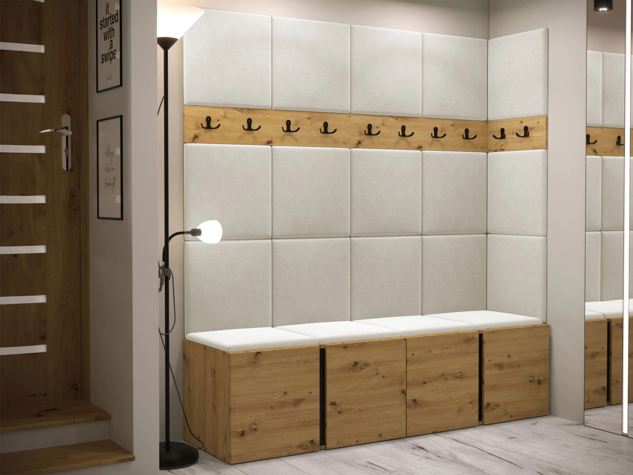 Hallway set Pinis II (Artisan oak)