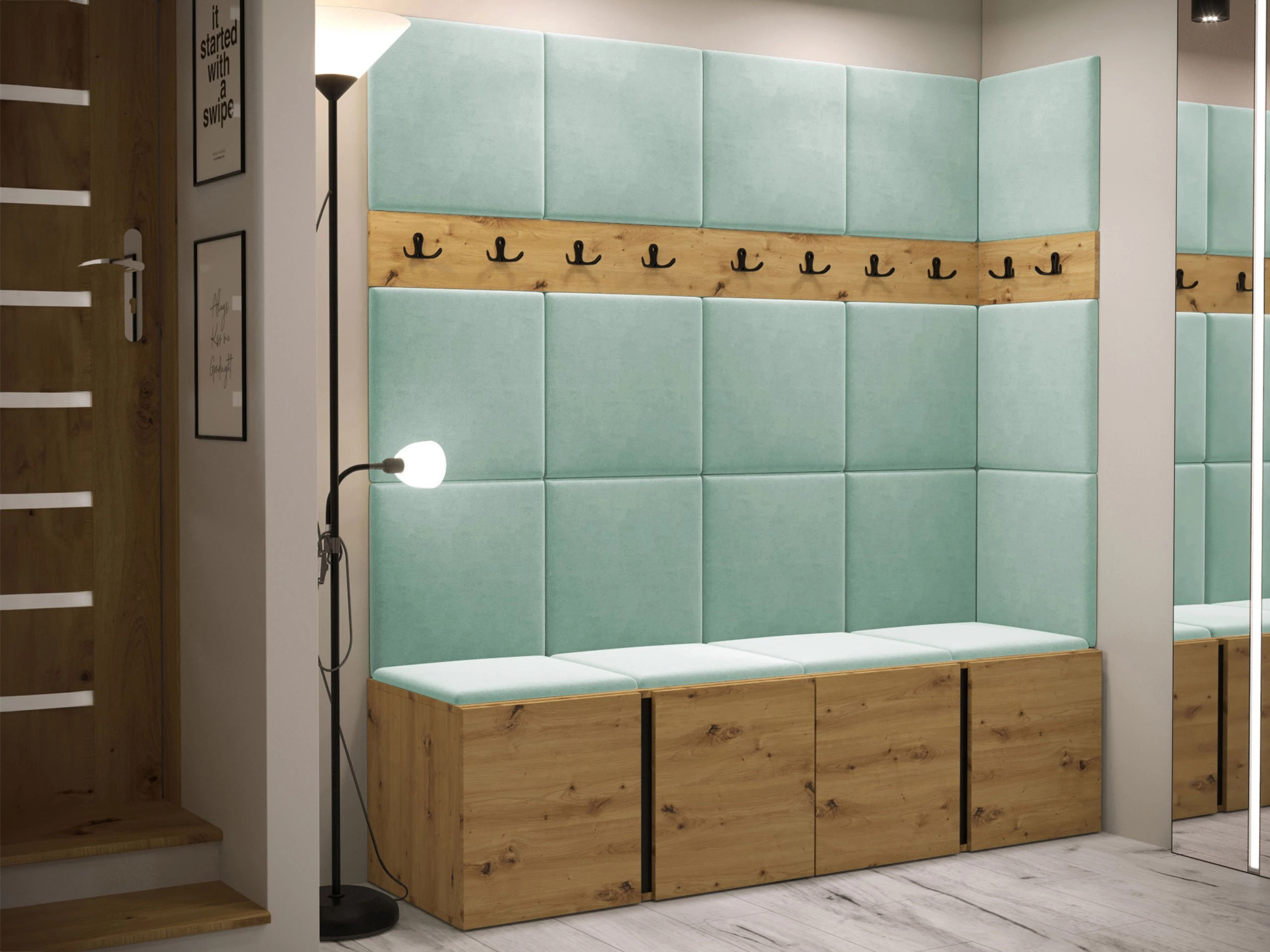 Hallway set Pinis II (Artisan oak)