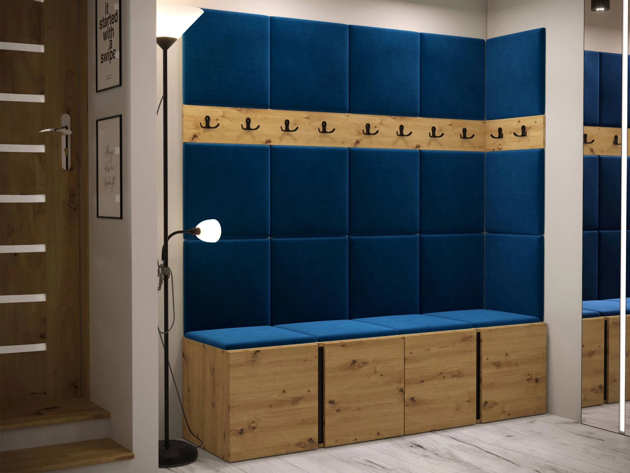 Hallway set Pinis II (Artisan oak)