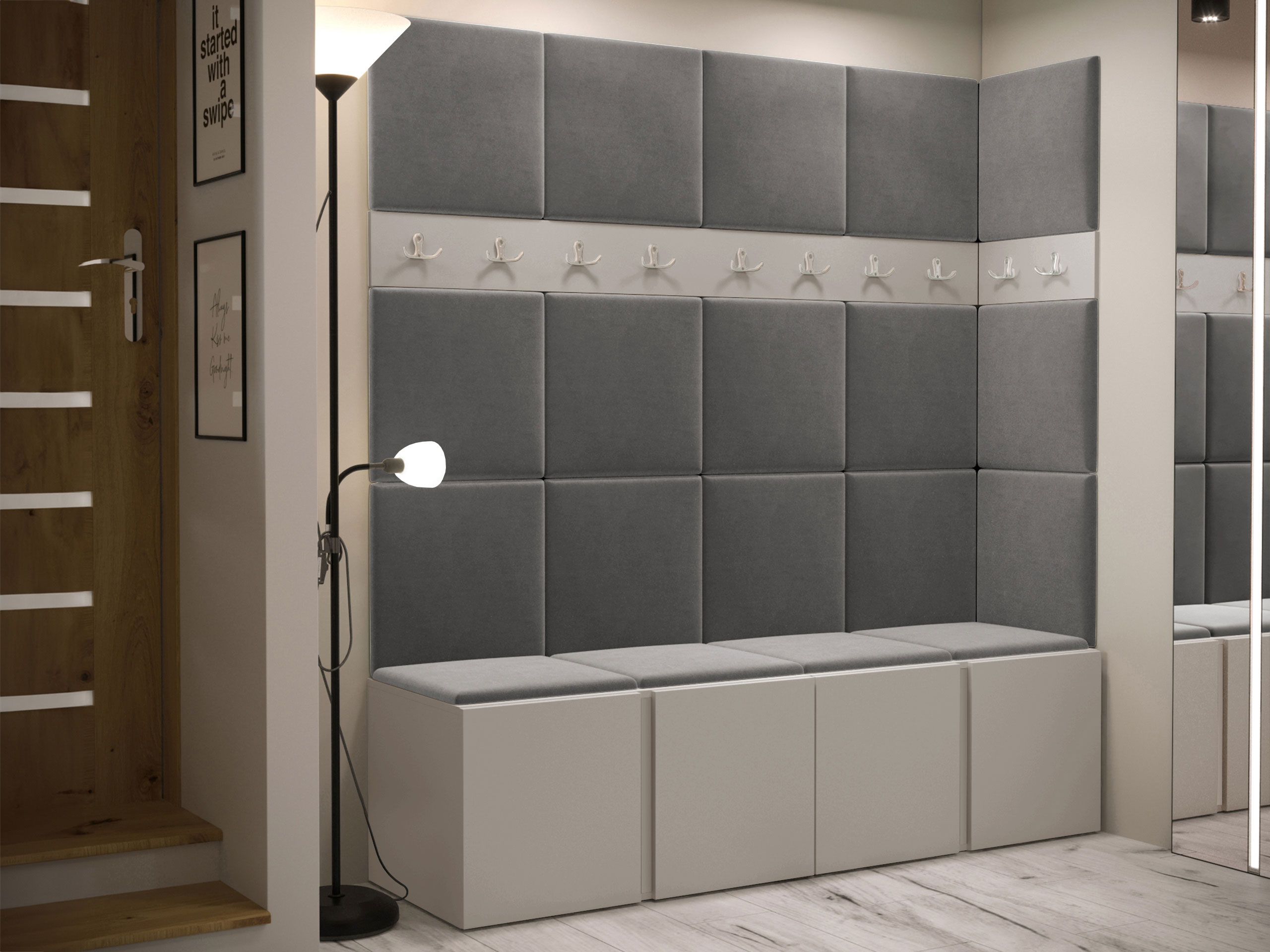 Hallway set Pinis II (Cashmere)